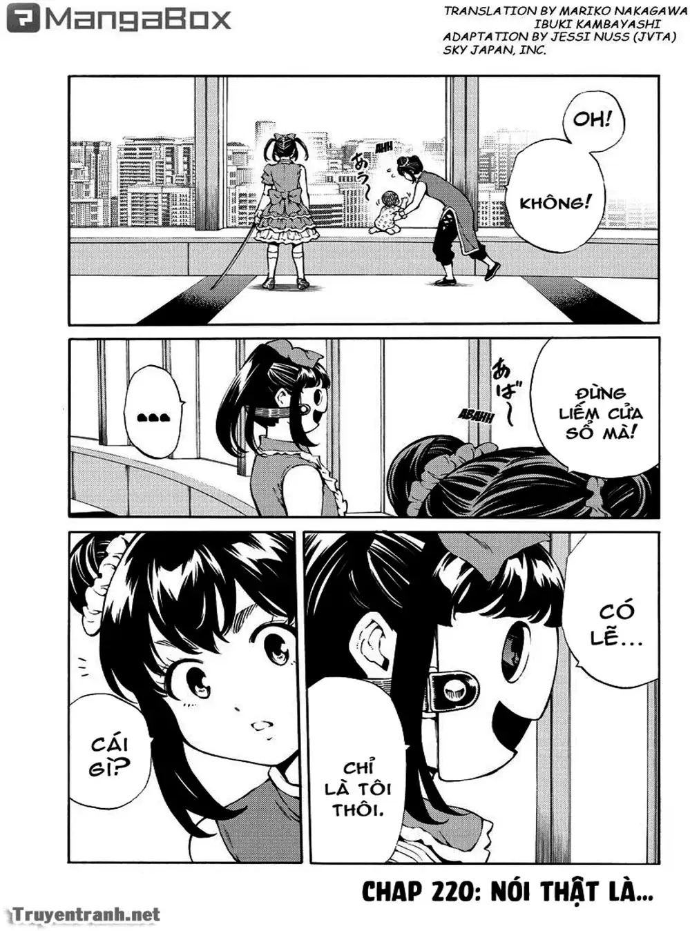 Truyện Tranh Đối Đầu Với Trọng Lực - Tenkuu Shinpan trang 4