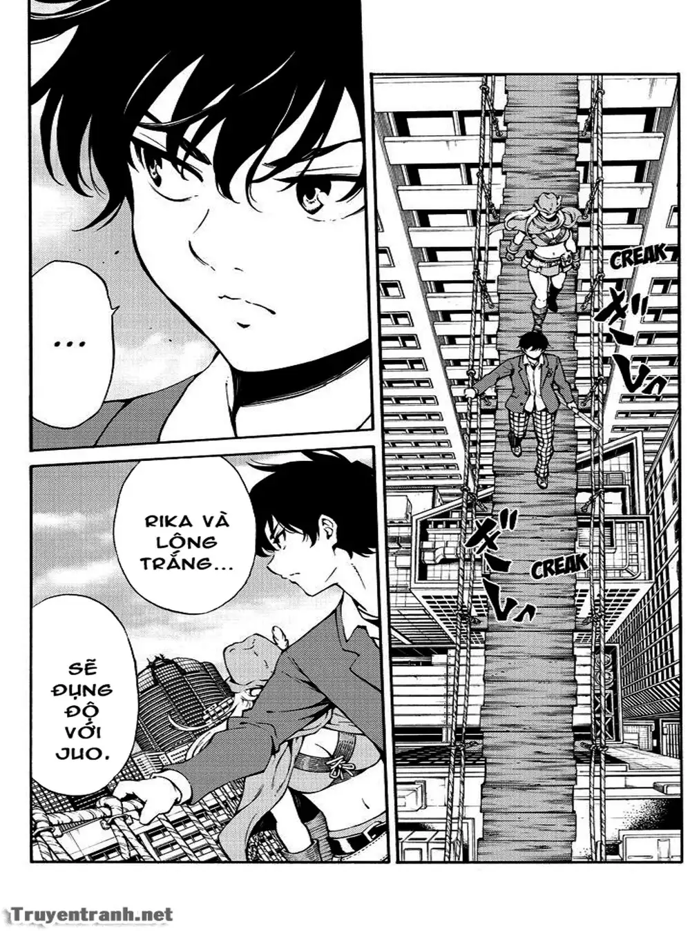 Truyện Tranh Đối Đầu Với Trọng Lực - Tenkuu Shinpan trang 4