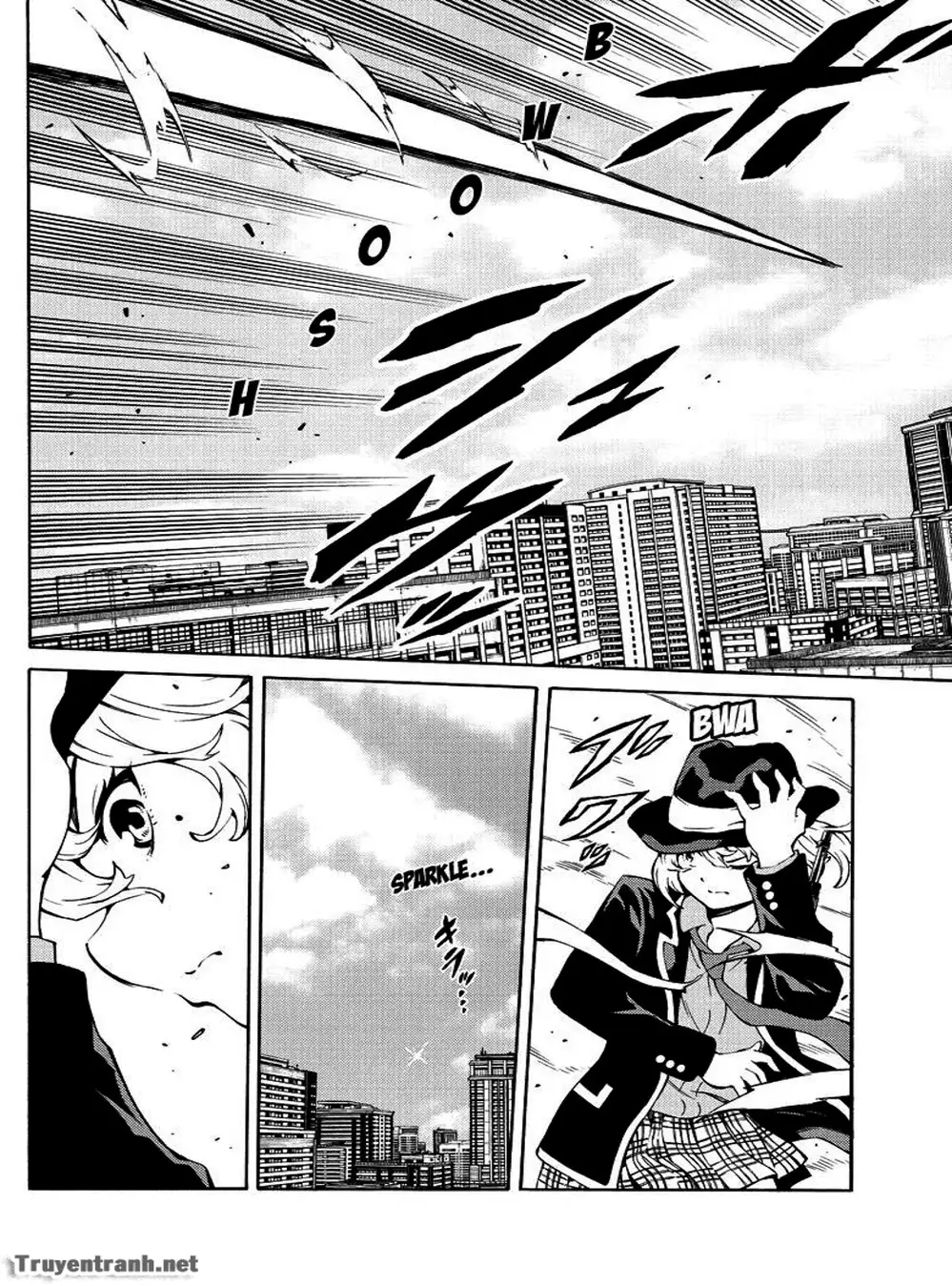 Truyện Tranh Đối Đầu Với Trọng Lực - Tenkuu Shinpan trang 4