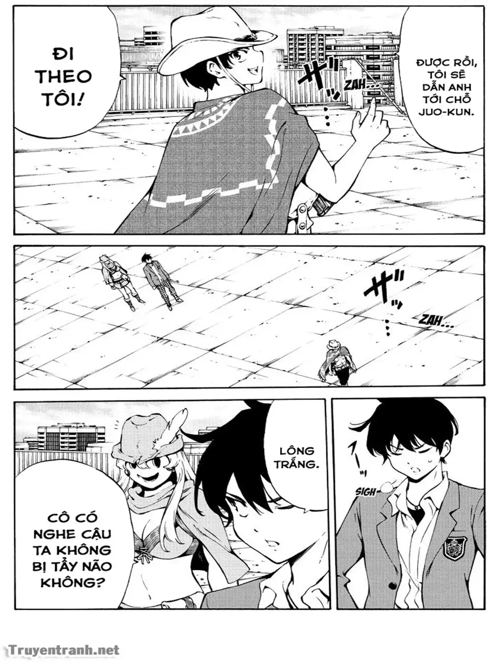 Truyện Tranh Đối Đầu Với Trọng Lực - Tenkuu Shinpan trang 4