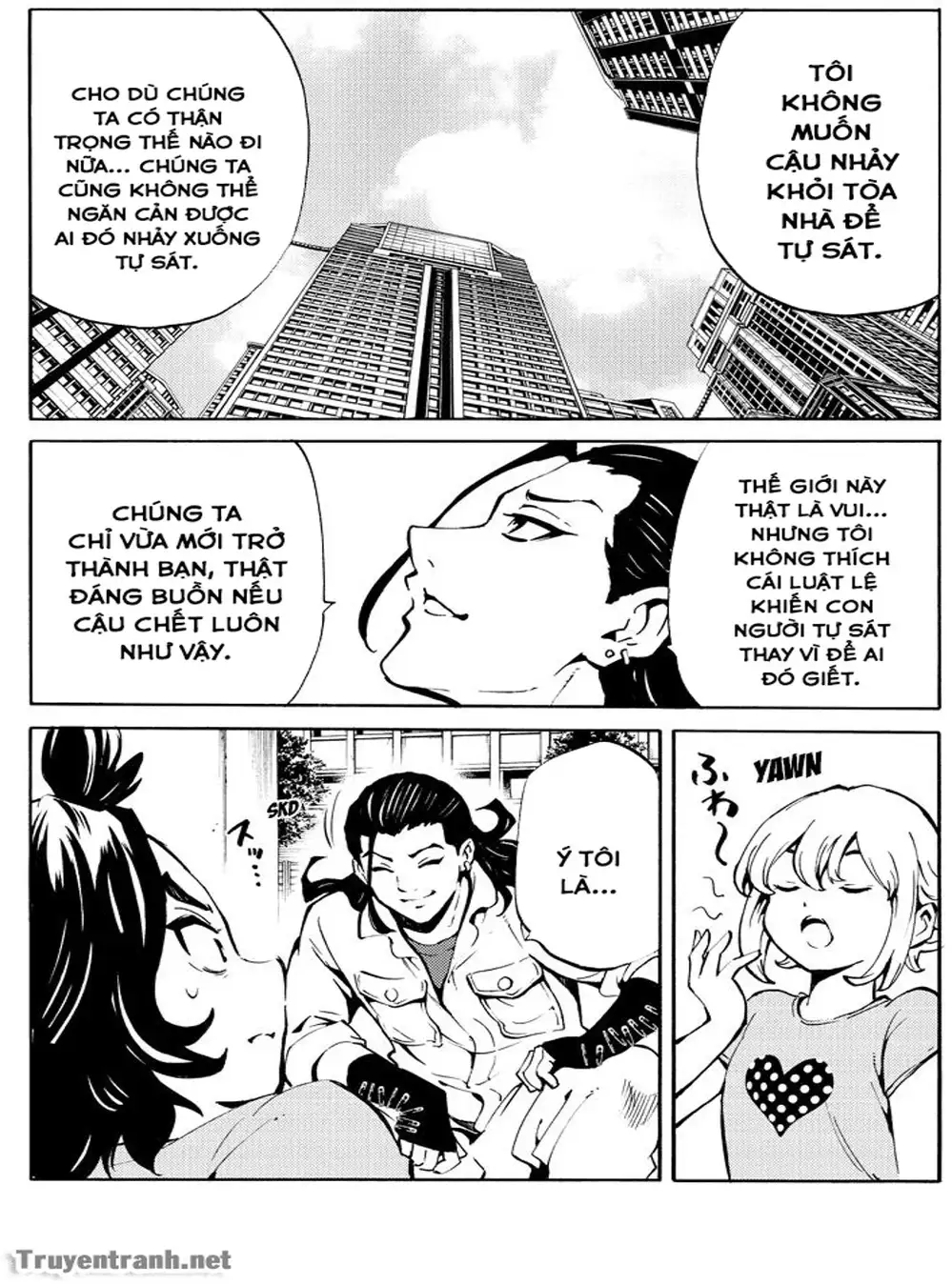 Truyện Tranh Đối Đầu Với Trọng Lực - Tenkuu Shinpan trang 4