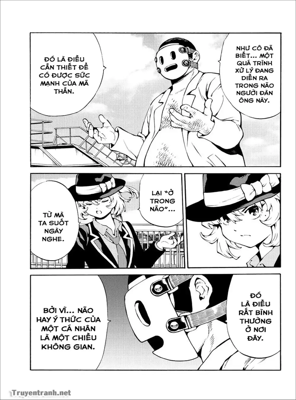 Truyện Tranh Đối Đầu Với Trọng Lực - Tenkuu Shinpan trang 4