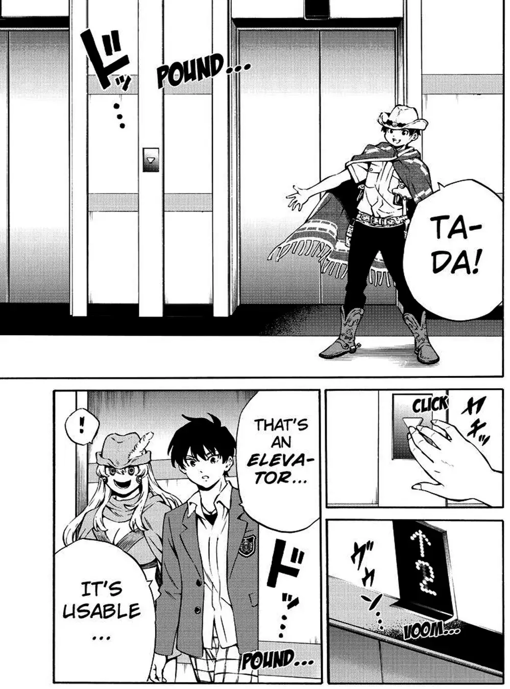 Truyện Tranh Đối Đầu Với Trọng Lực - Tenkuu Shinpan trang 4