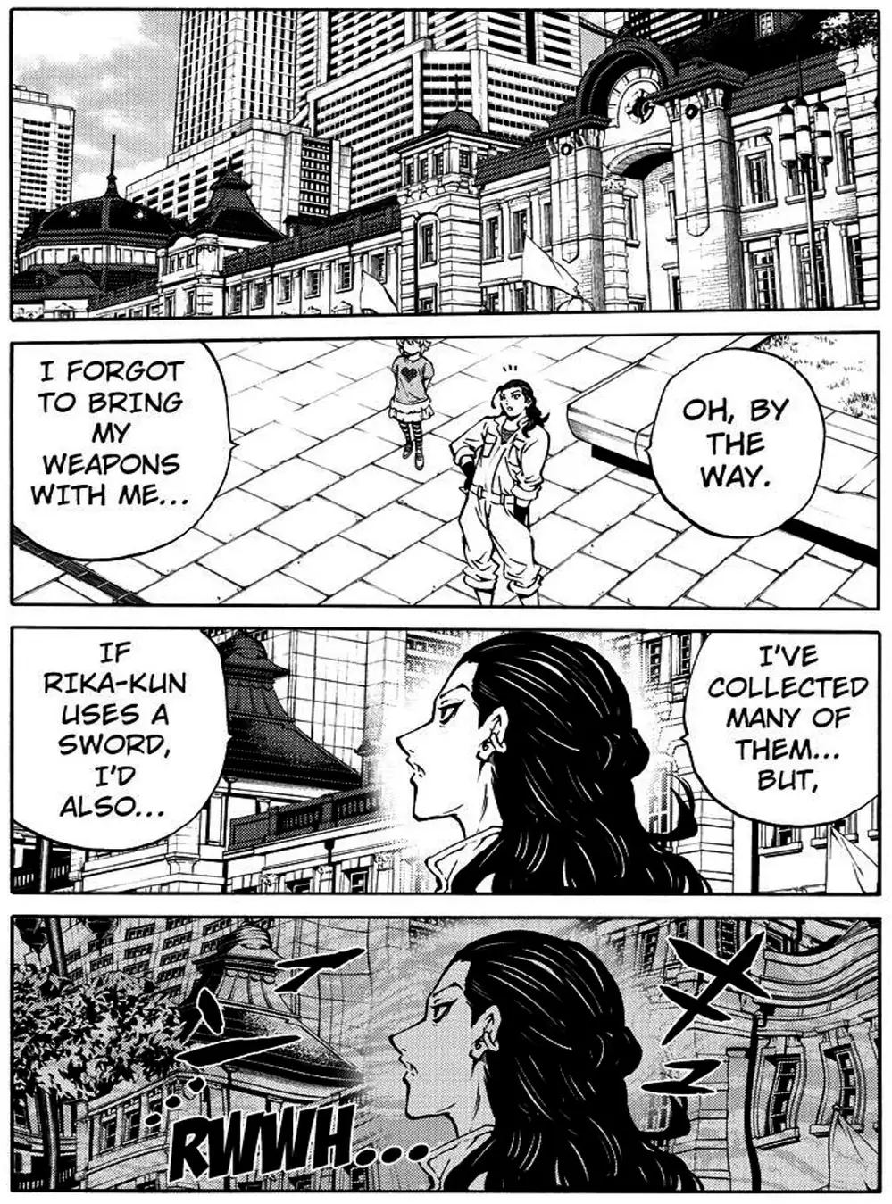 Truyện Tranh Đối Đầu Với Trọng Lực - Tenkuu Shinpan trang 4