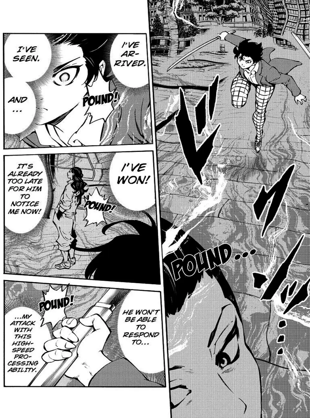 Truyện Tranh Đối Đầu Với Trọng Lực - Tenkuu Shinpan trang 4