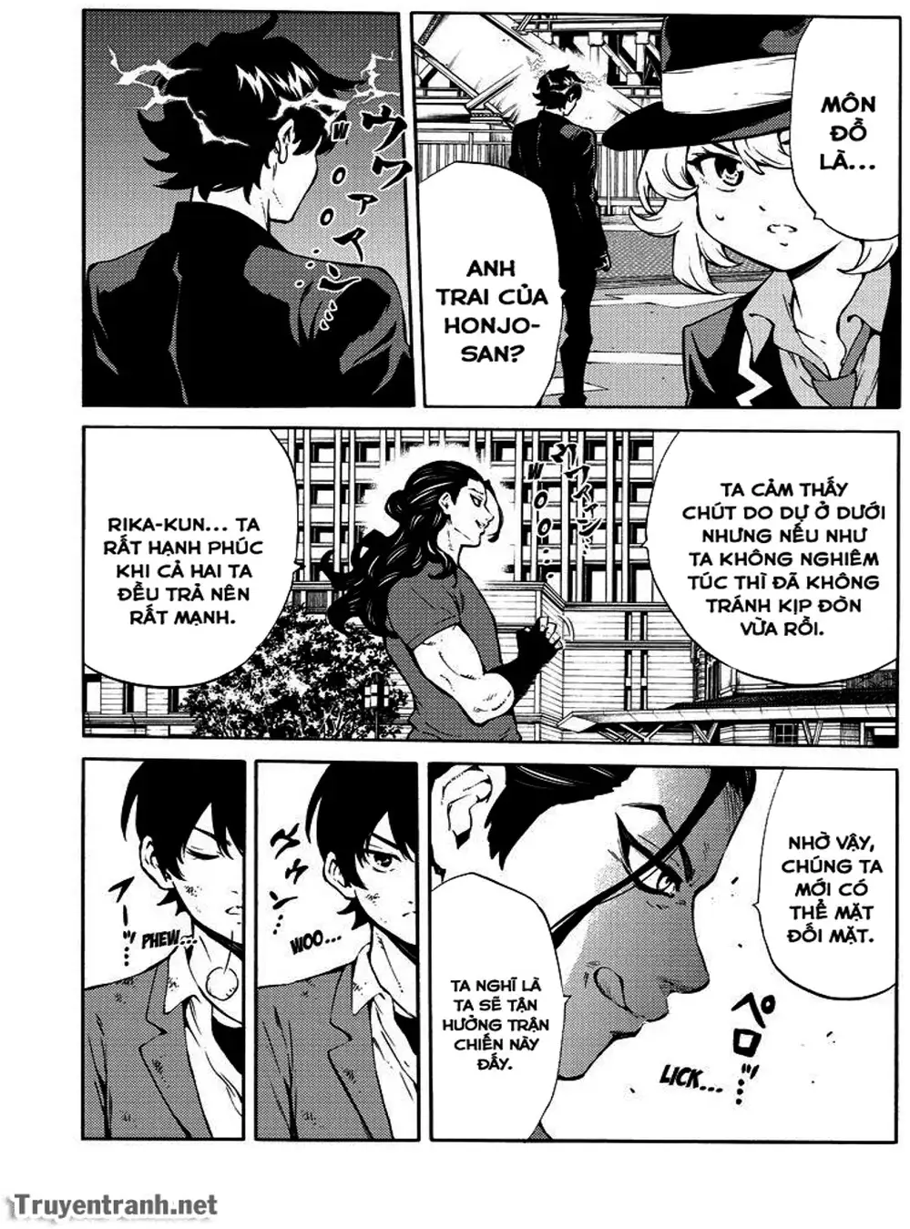 Truyện Tranh Đối Đầu Với Trọng Lực - Tenkuu Shinpan trang 4