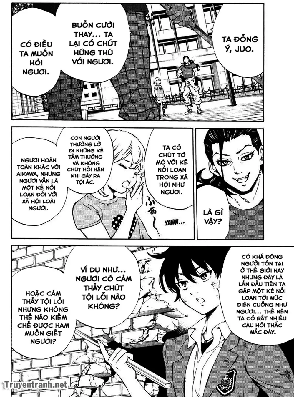 Truyện Tranh Đối Đầu Với Trọng Lực - Tenkuu Shinpan trang 4