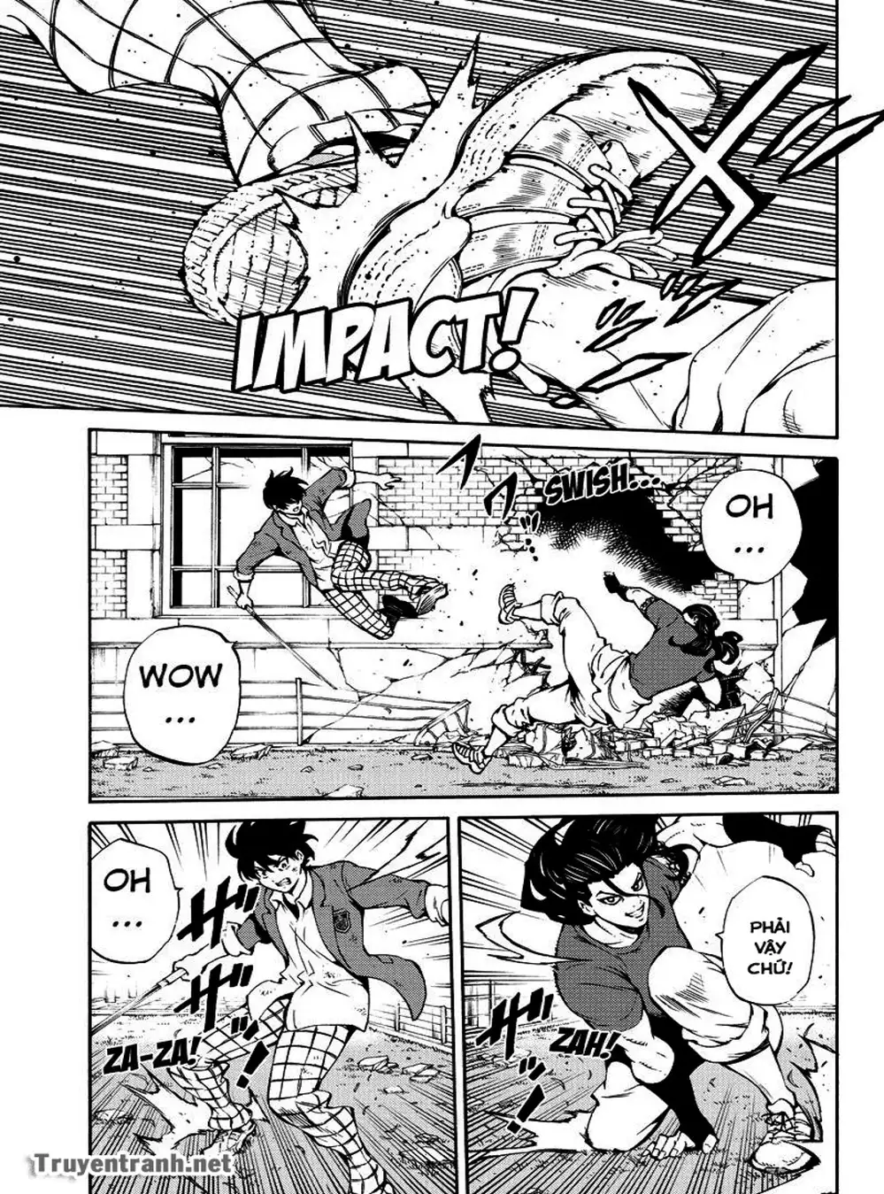Truyện Tranh Đối Đầu Với Trọng Lực - Tenkuu Shinpan trang 4