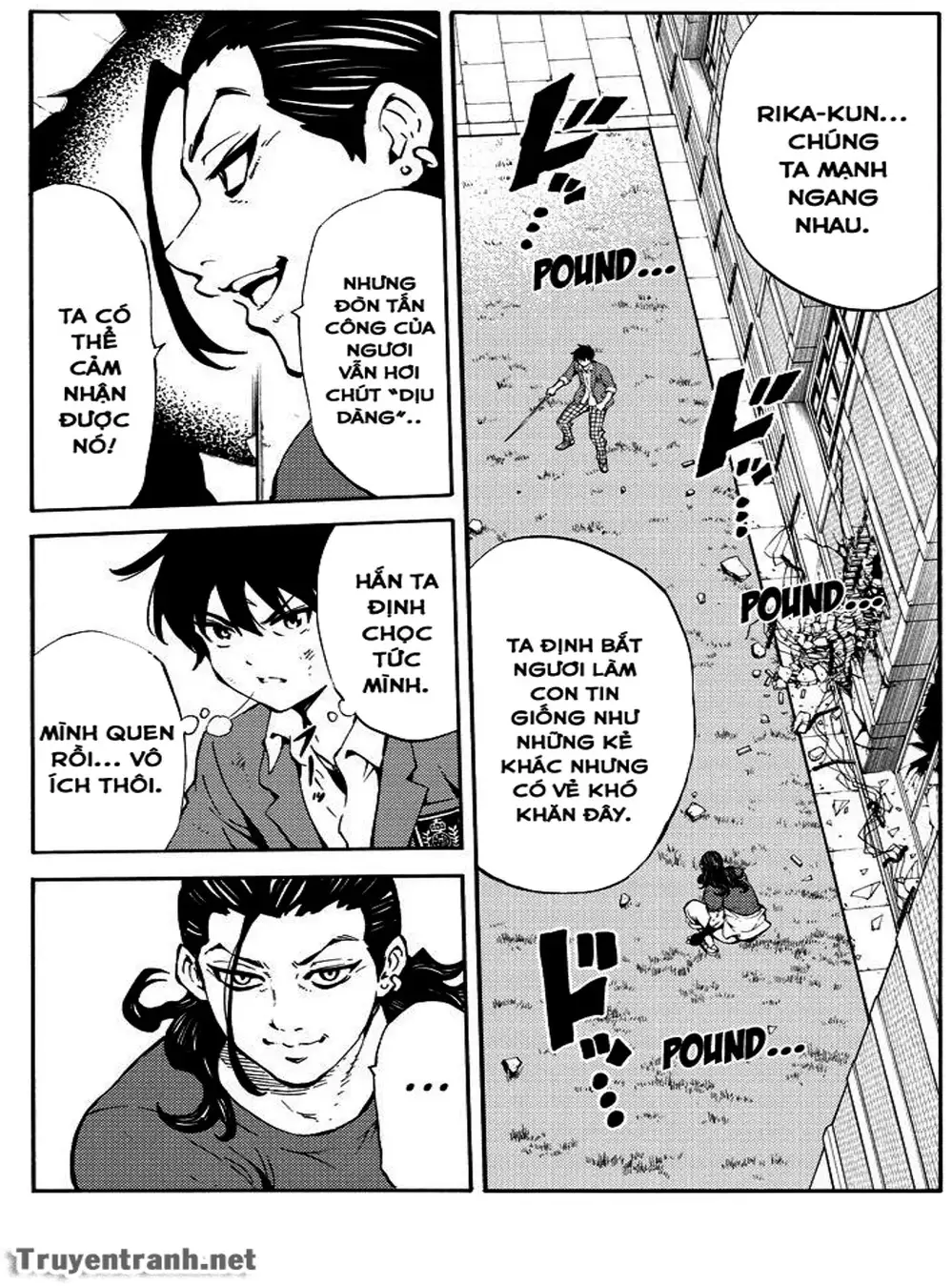 Truyện Tranh Đối Đầu Với Trọng Lực - Tenkuu Shinpan trang 4
