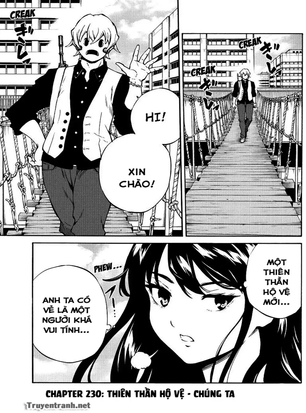 Truyện Tranh Đối Đầu Với Trọng Lực - Tenkuu Shinpan trang 4