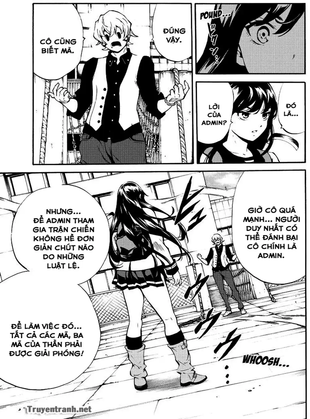 Truyện Tranh Đối Đầu Với Trọng Lực - Tenkuu Shinpan trang 4