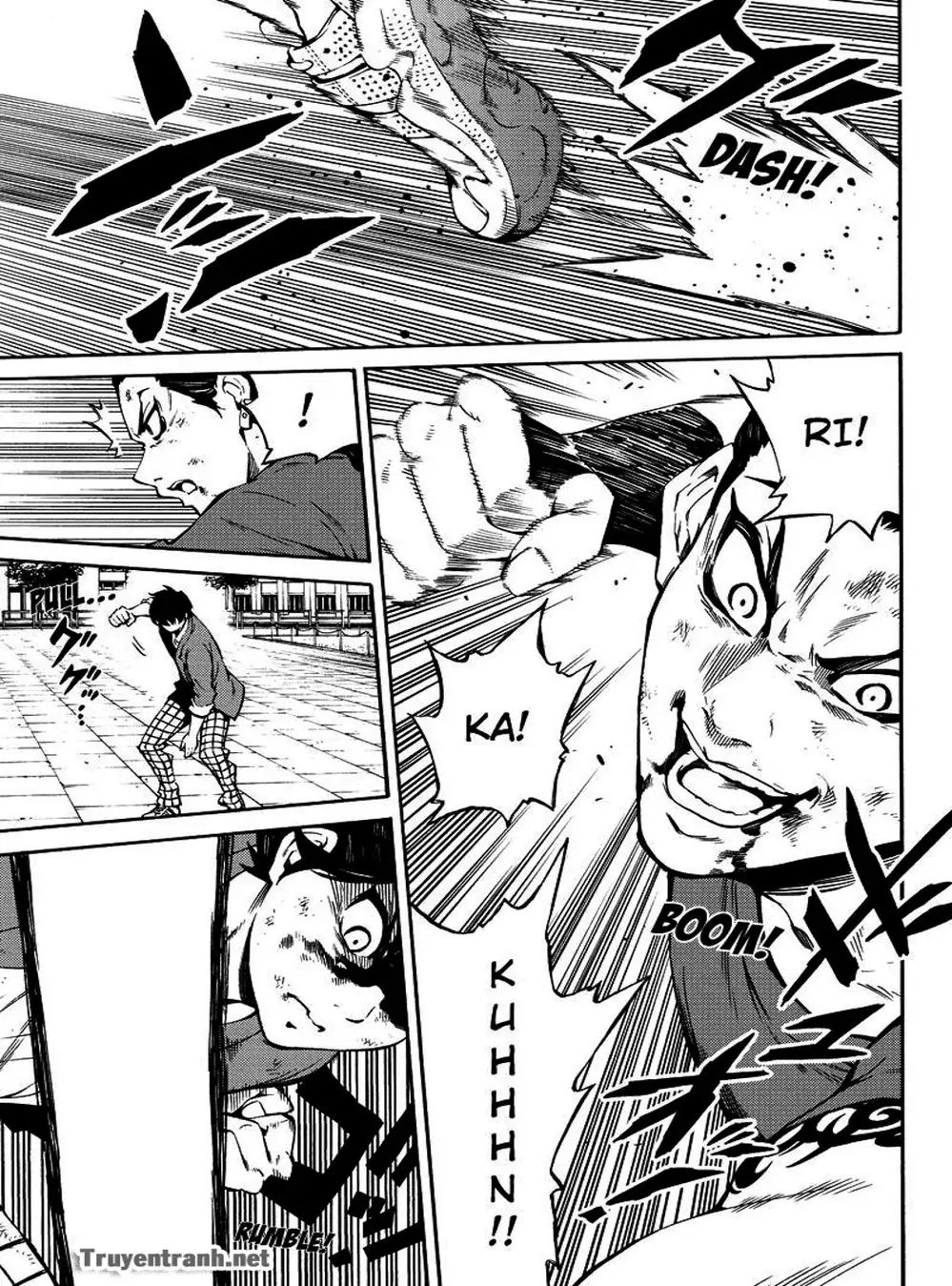 Truyện Tranh Đối Đầu Với Trọng Lực - Tenkuu Shinpan trang 4