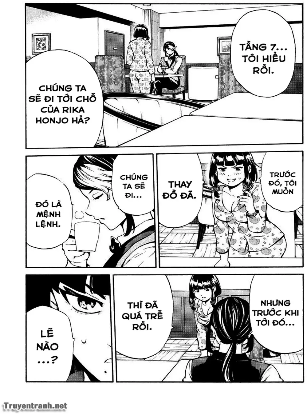 Truyện Tranh Đối Đầu Với Trọng Lực - Tenkuu Shinpan trang 4