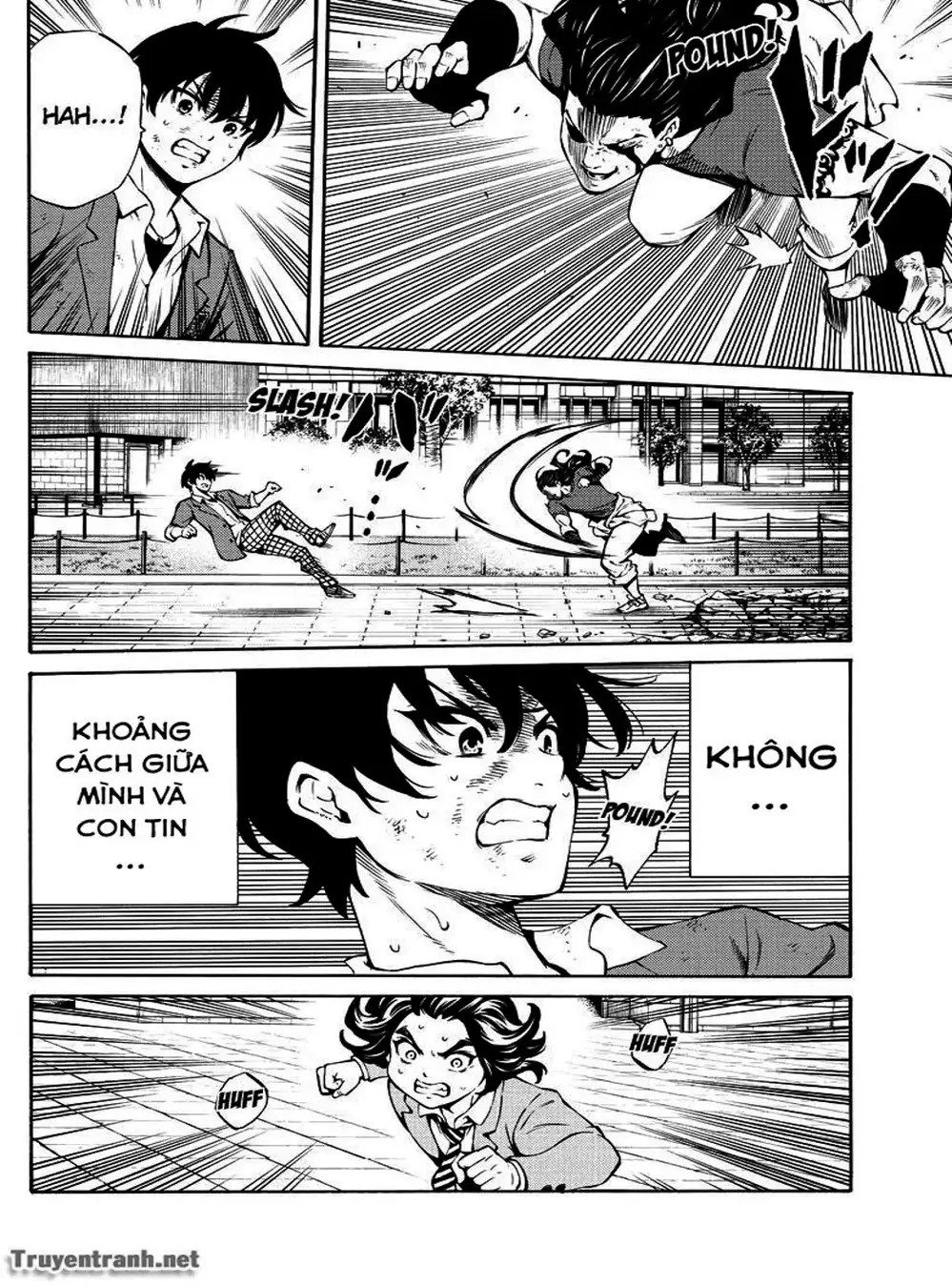 Truyện Tranh Đối Đầu Với Trọng Lực - Tenkuu Shinpan trang 4