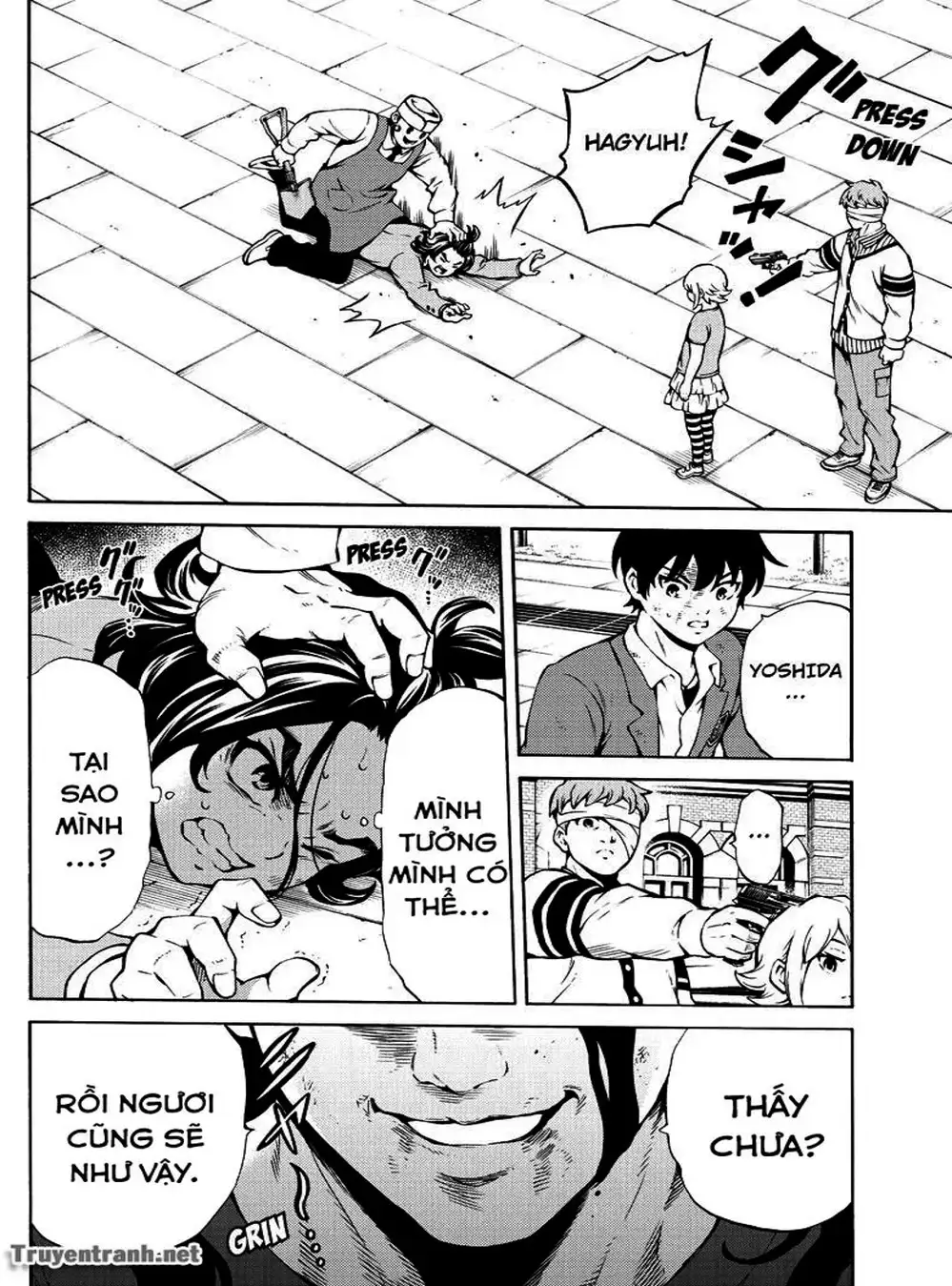 Truyện Tranh Đối Đầu Với Trọng Lực - Tenkuu Shinpan trang 4