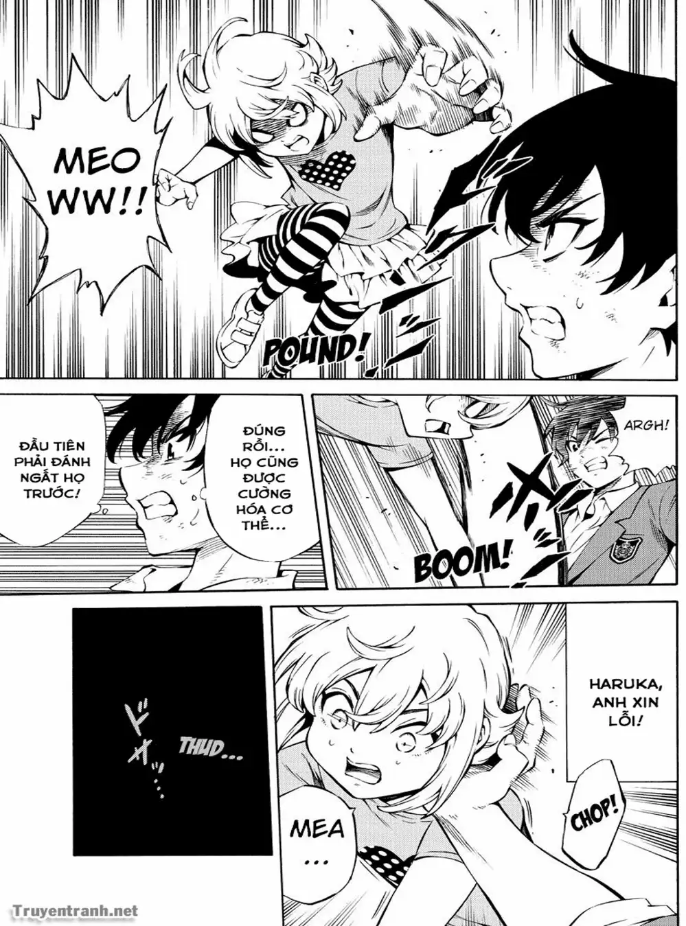 Truyện Tranh Đối Đầu Với Trọng Lực - Tenkuu Shinpan trang 4