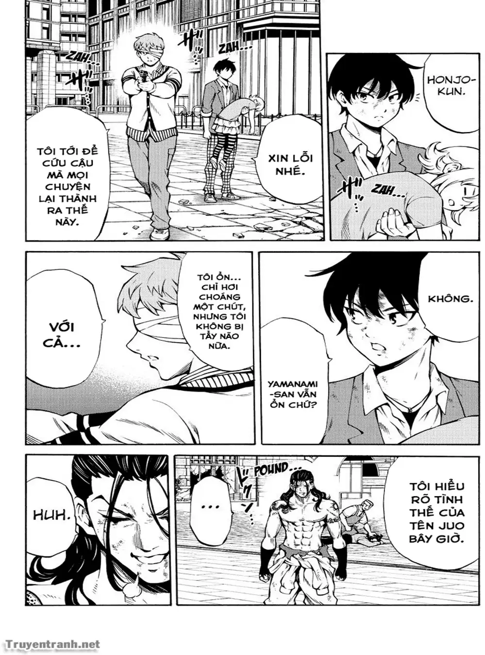 Truyện Tranh Đối Đầu Với Trọng Lực - Tenkuu Shinpan trang 4