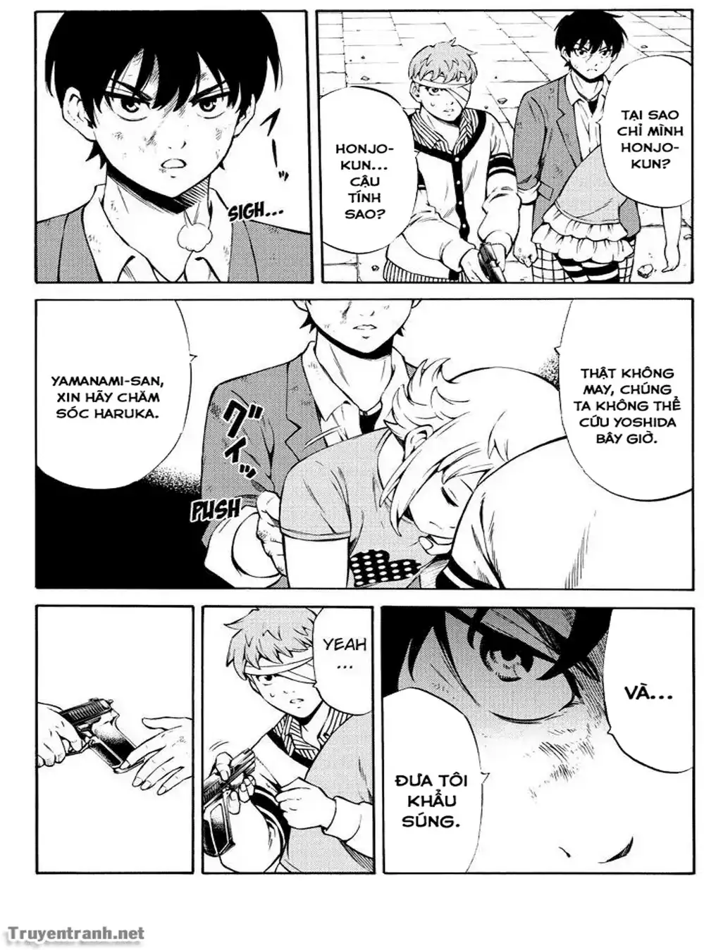Truyện Tranh Đối Đầu Với Trọng Lực - Tenkuu Shinpan trang 4