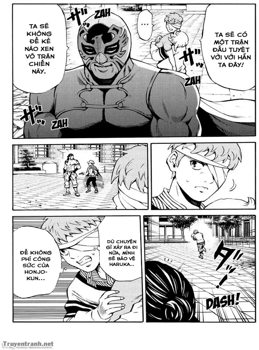 Truyện Tranh Đối Đầu Với Trọng Lực - Tenkuu Shinpan trang 4