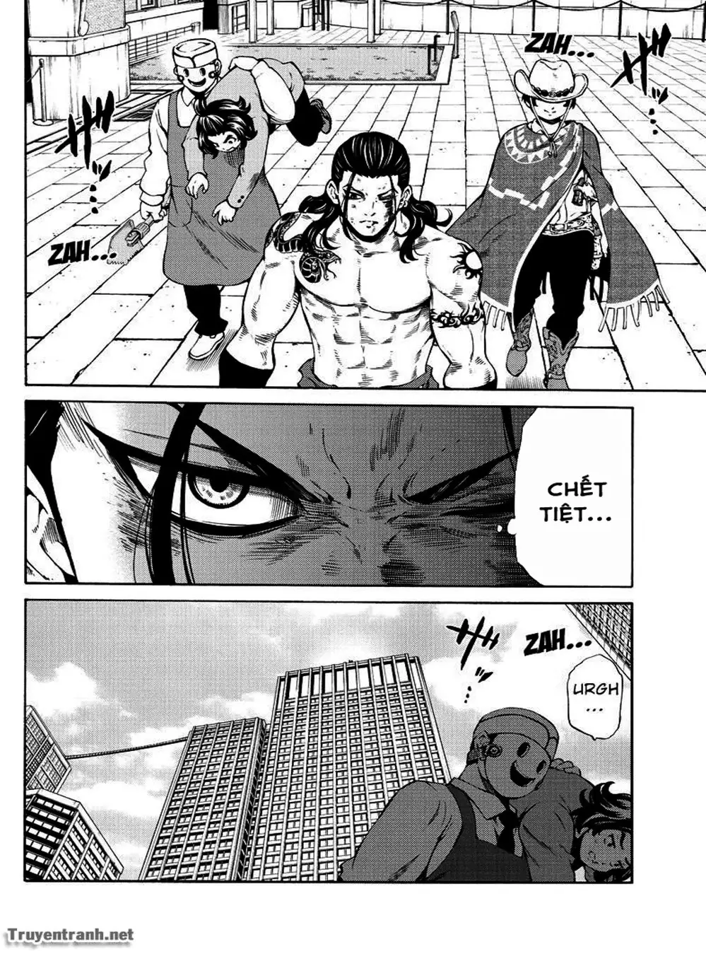 Truyện Tranh Đối Đầu Với Trọng Lực - Tenkuu Shinpan trang 4