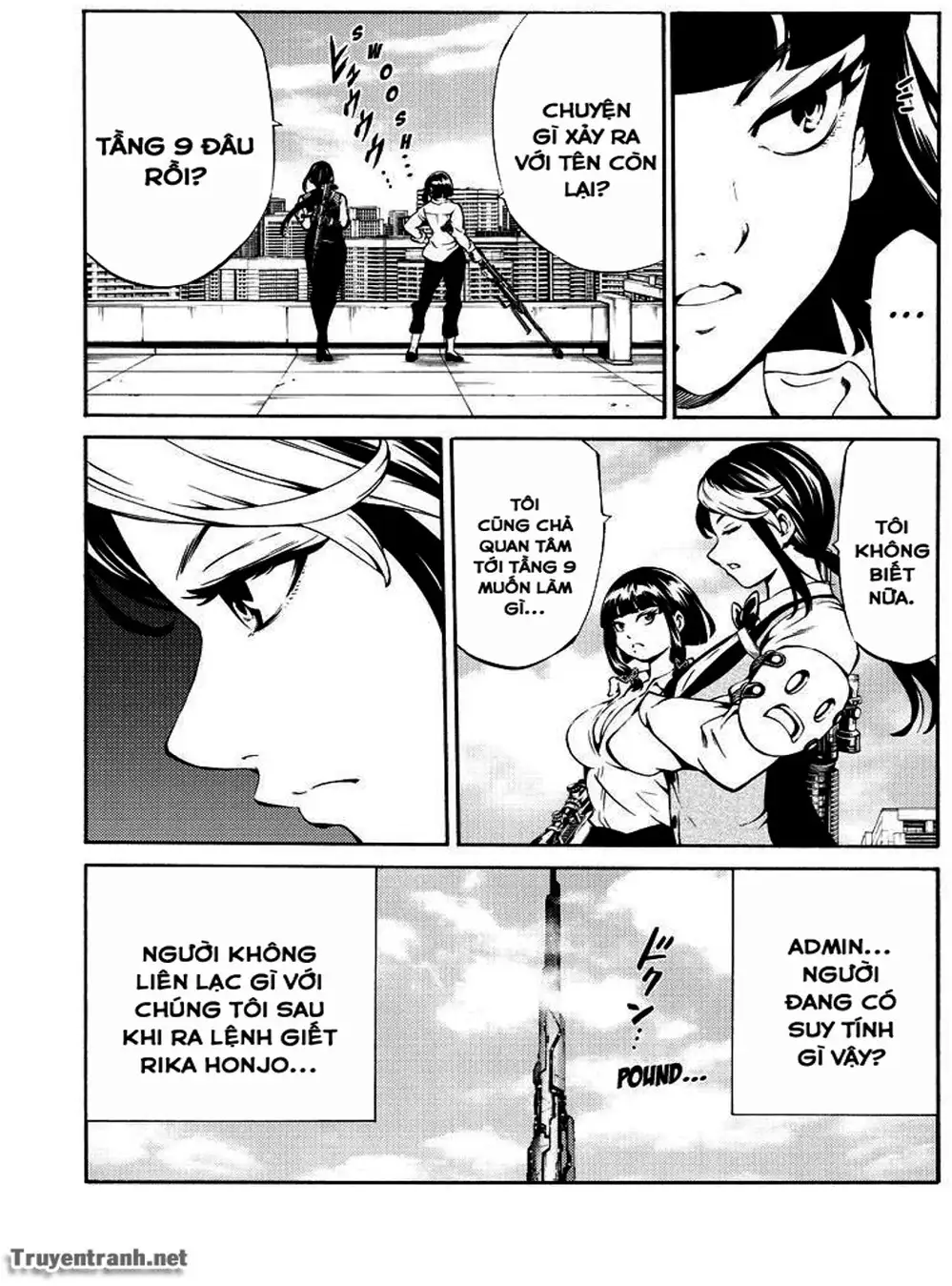 Truyện Tranh Đối Đầu Với Trọng Lực - Tenkuu Shinpan trang 4