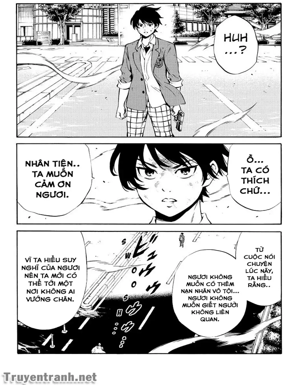 Truyện Tranh Đối Đầu Với Trọng Lực - Tenkuu Shinpan trang 4