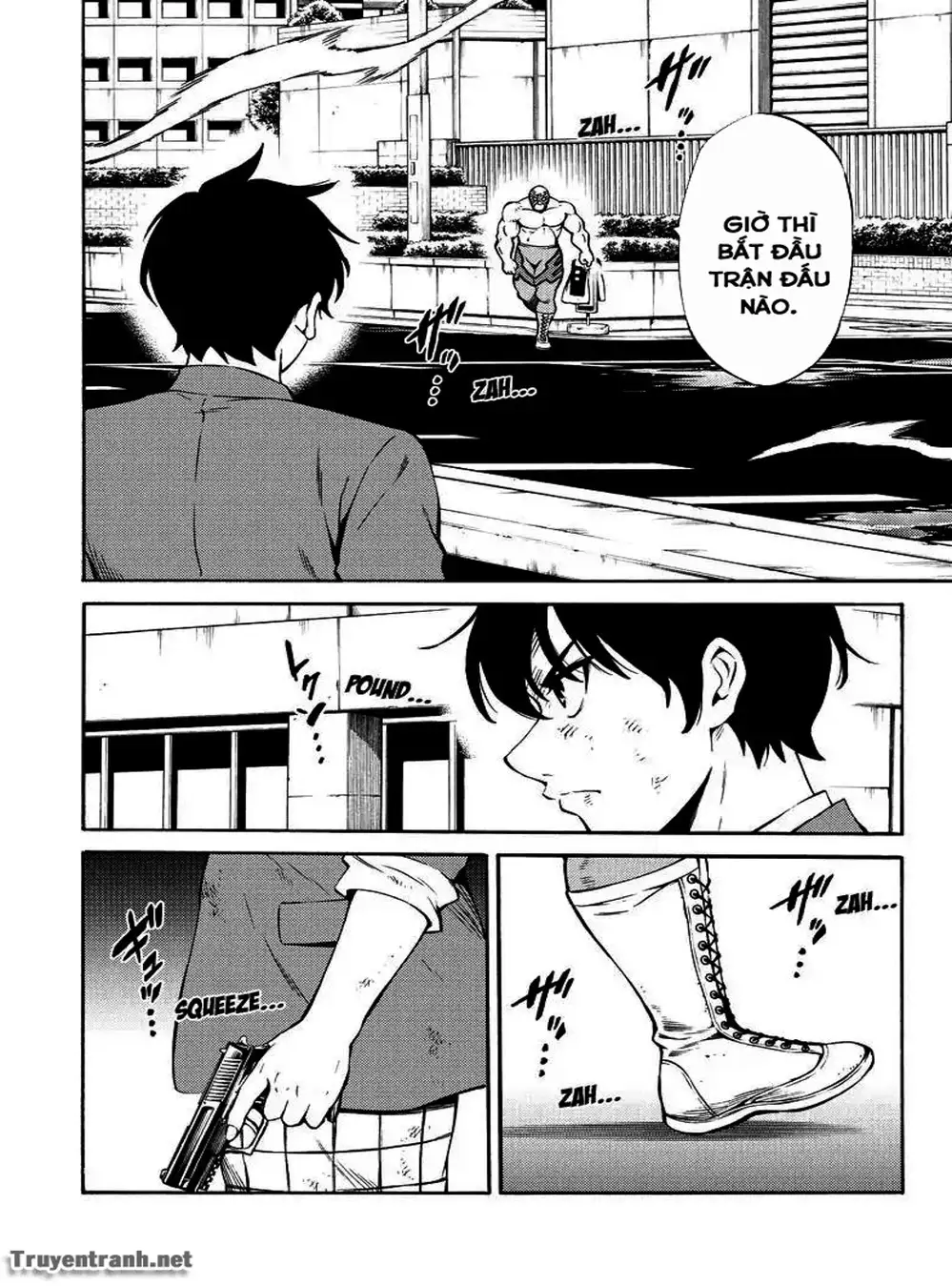 Truyện Tranh Đối Đầu Với Trọng Lực - Tenkuu Shinpan trang 4