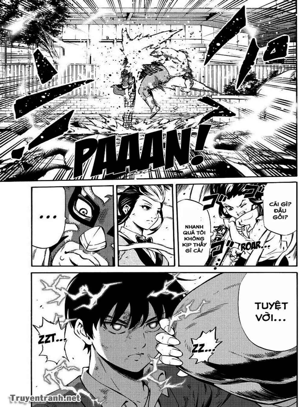 Truyện Tranh Đối Đầu Với Trọng Lực - Tenkuu Shinpan trang 4