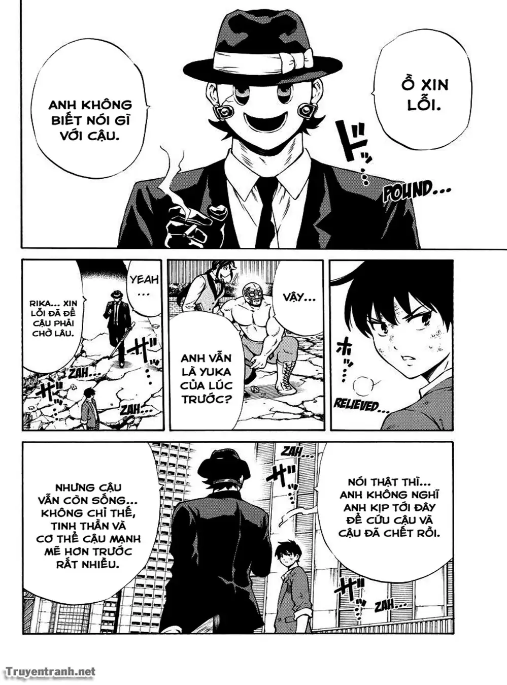 Truyện Tranh Đối Đầu Với Trọng Lực - Tenkuu Shinpan trang 4