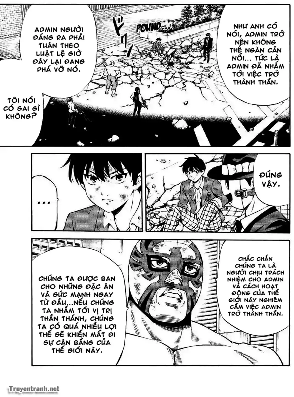 Truyện Tranh Đối Đầu Với Trọng Lực - Tenkuu Shinpan trang 4