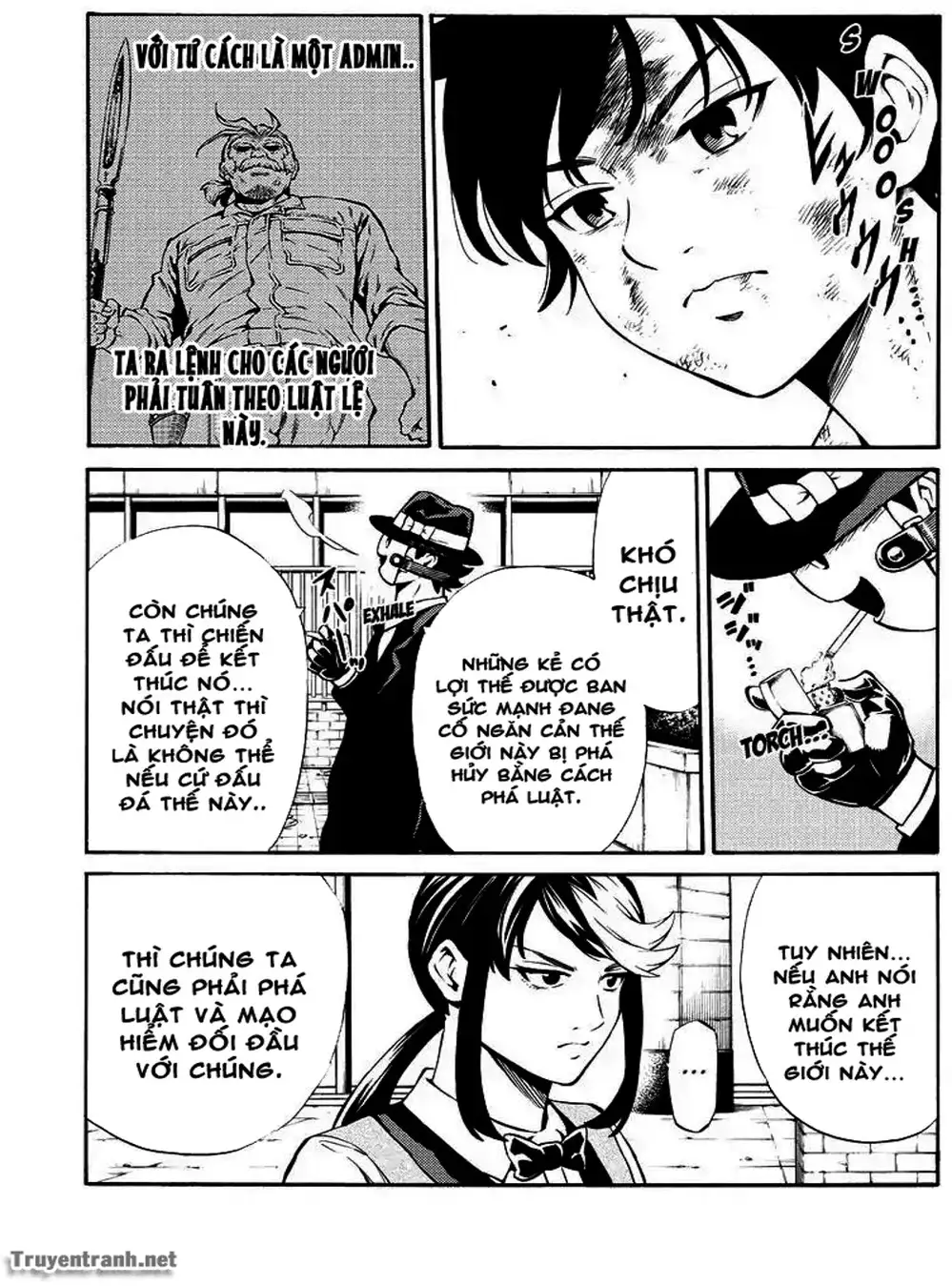 Truyện Tranh Đối Đầu Với Trọng Lực - Tenkuu Shinpan trang 4