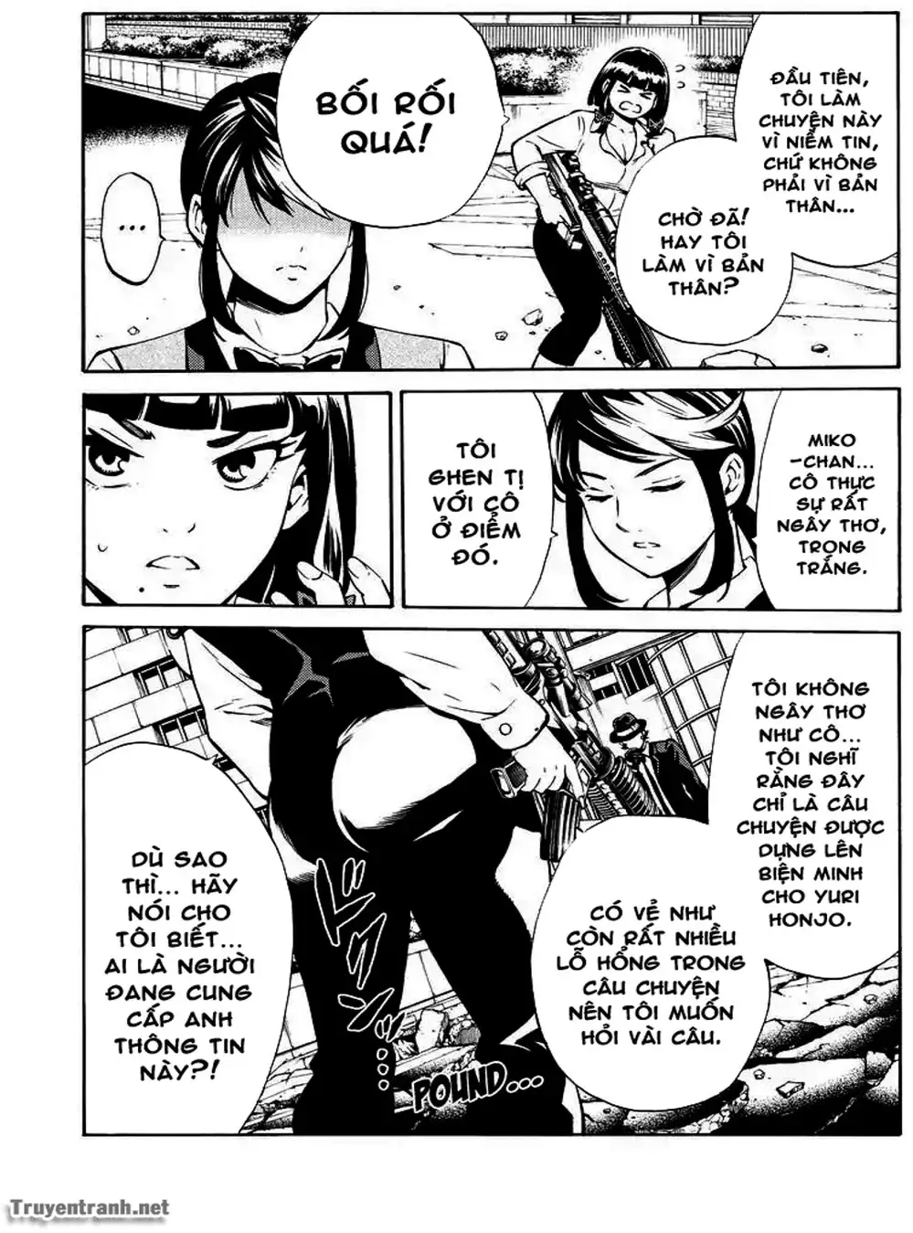 Truyện Tranh Đối Đầu Với Trọng Lực - Tenkuu Shinpan trang 4