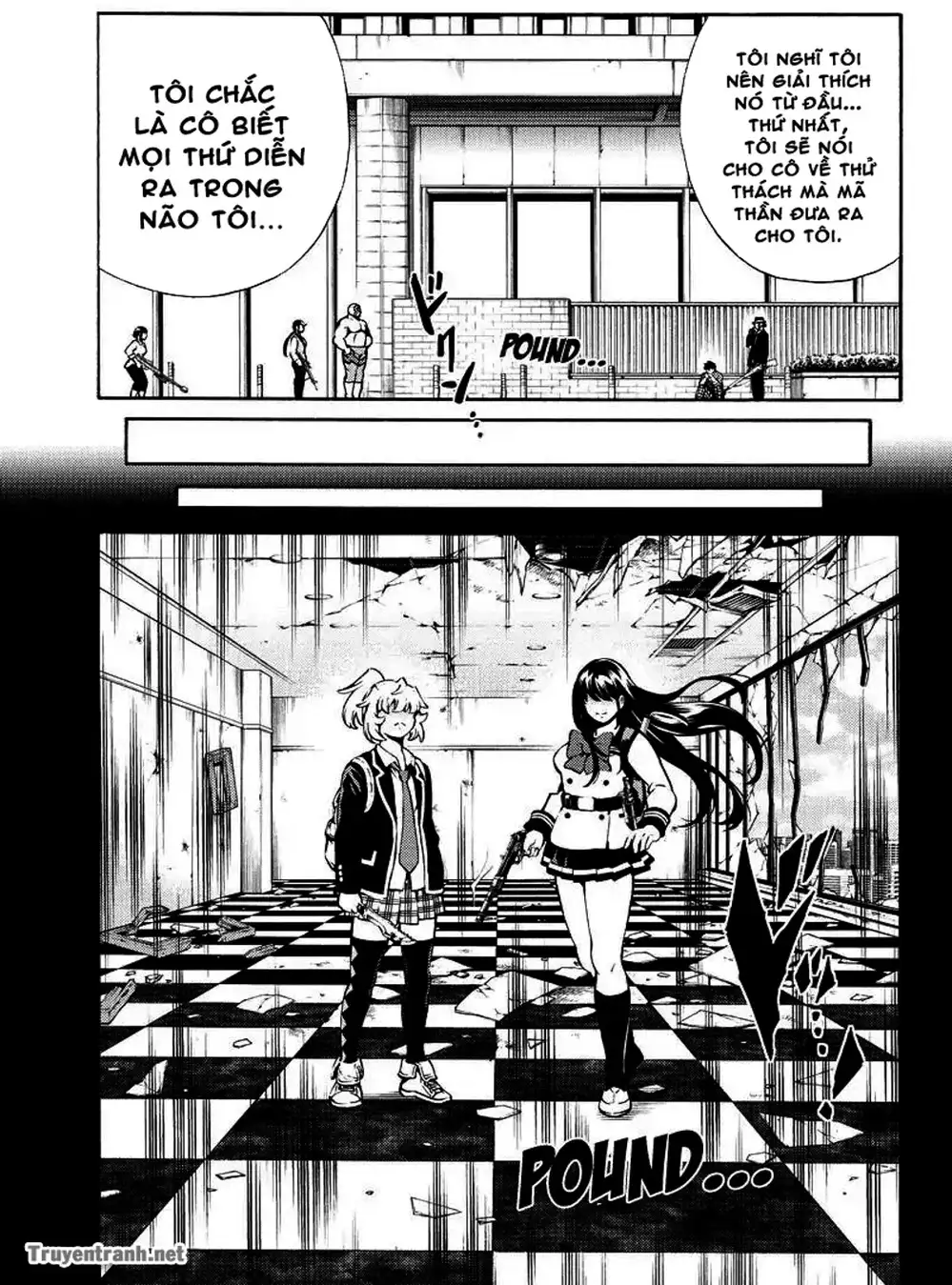 Truyện Tranh Đối Đầu Với Trọng Lực - Tenkuu Shinpan trang 4