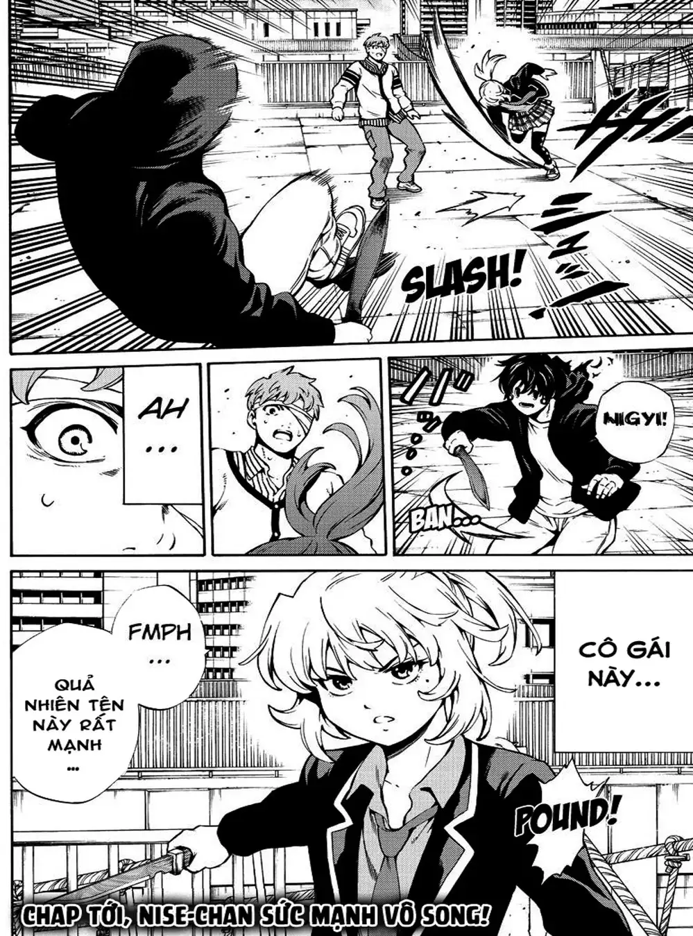 Truyện Tranh Đối Đầu Với Trọng Lực - Tenkuu Shinpan trang 4