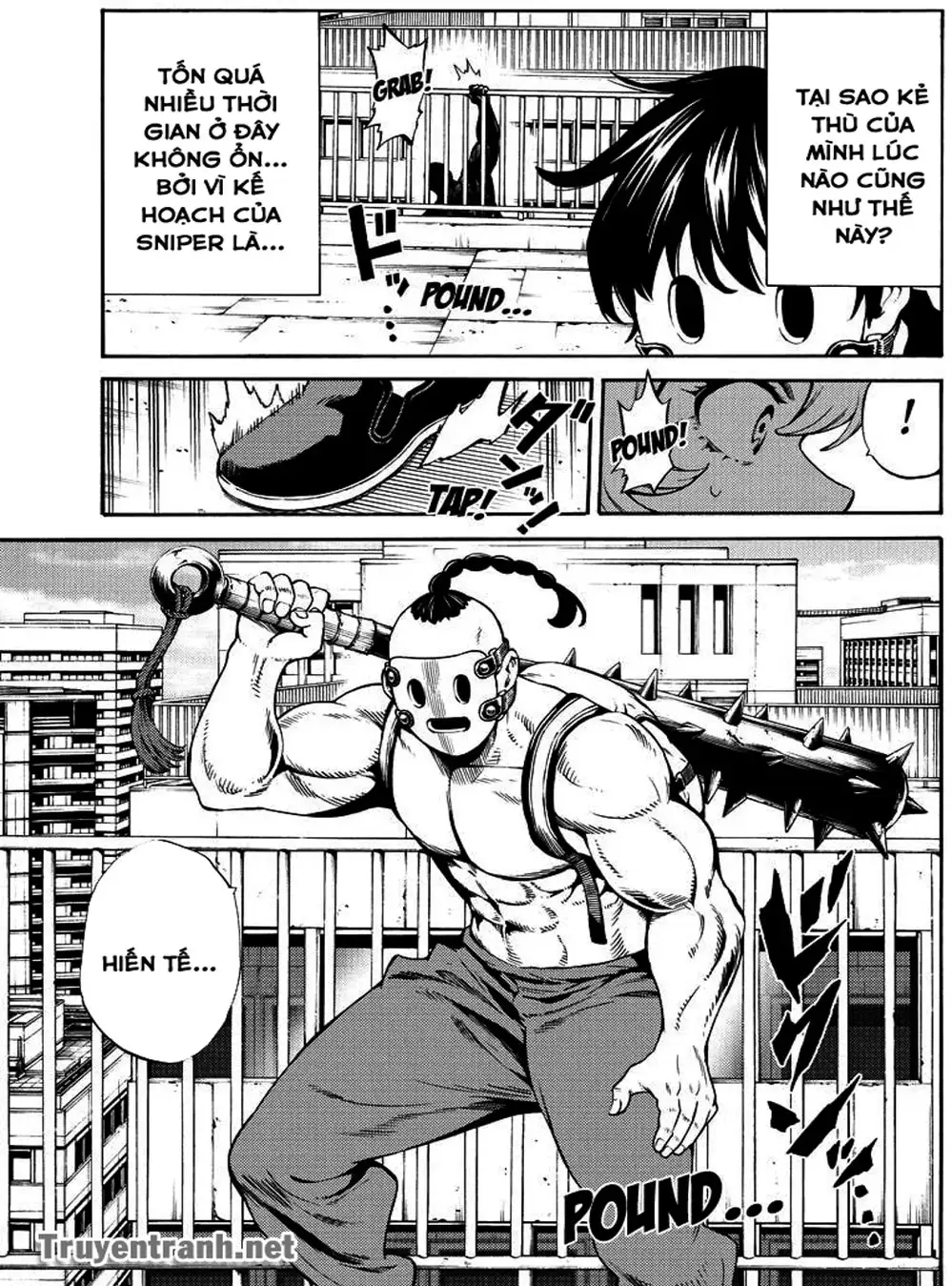 Truyện Tranh Đối Đầu Với Trọng Lực - Tenkuu Shinpan trang 4