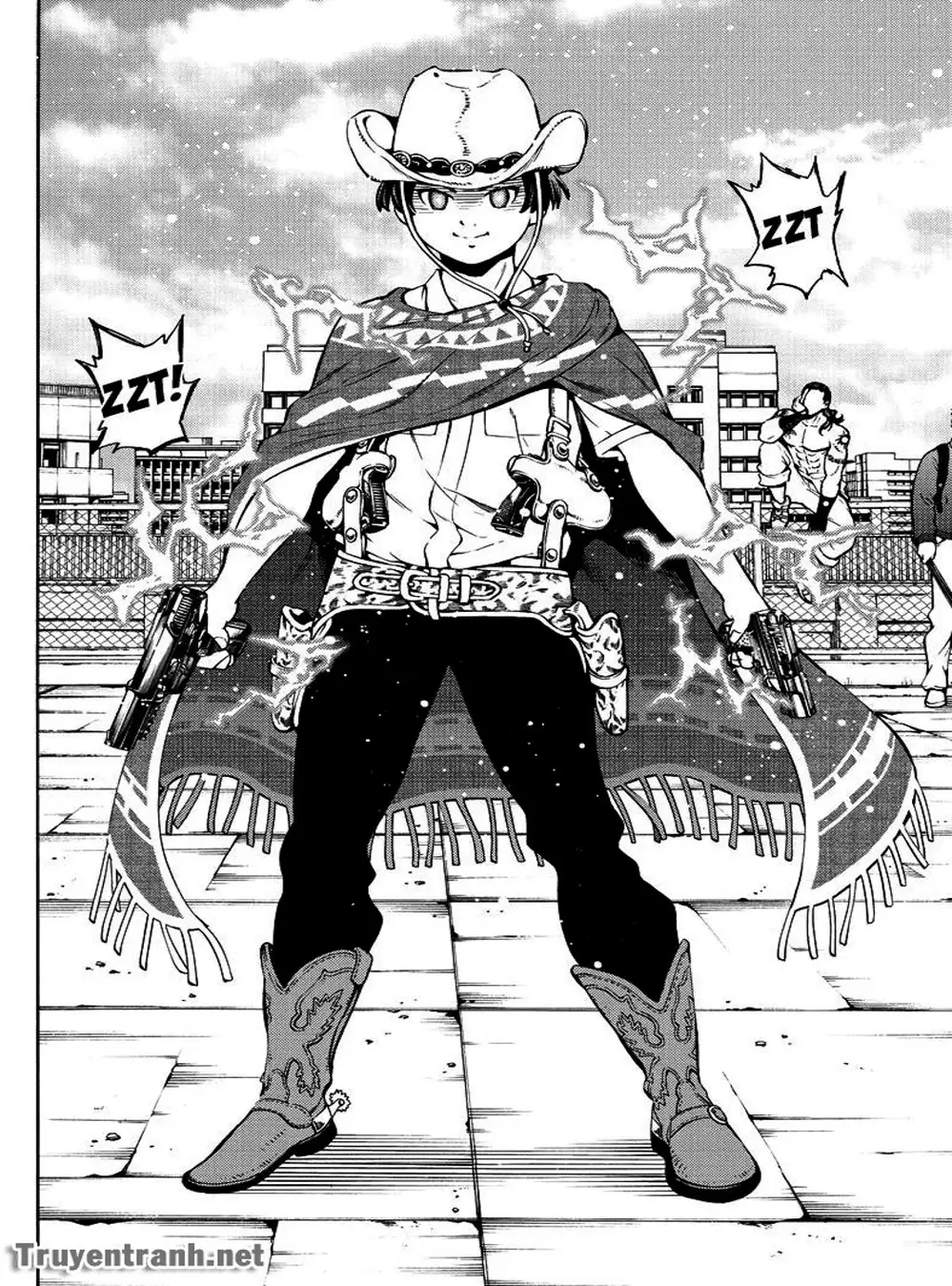 Truyện Tranh Đối Đầu Với Trọng Lực - Tenkuu Shinpan trang 4