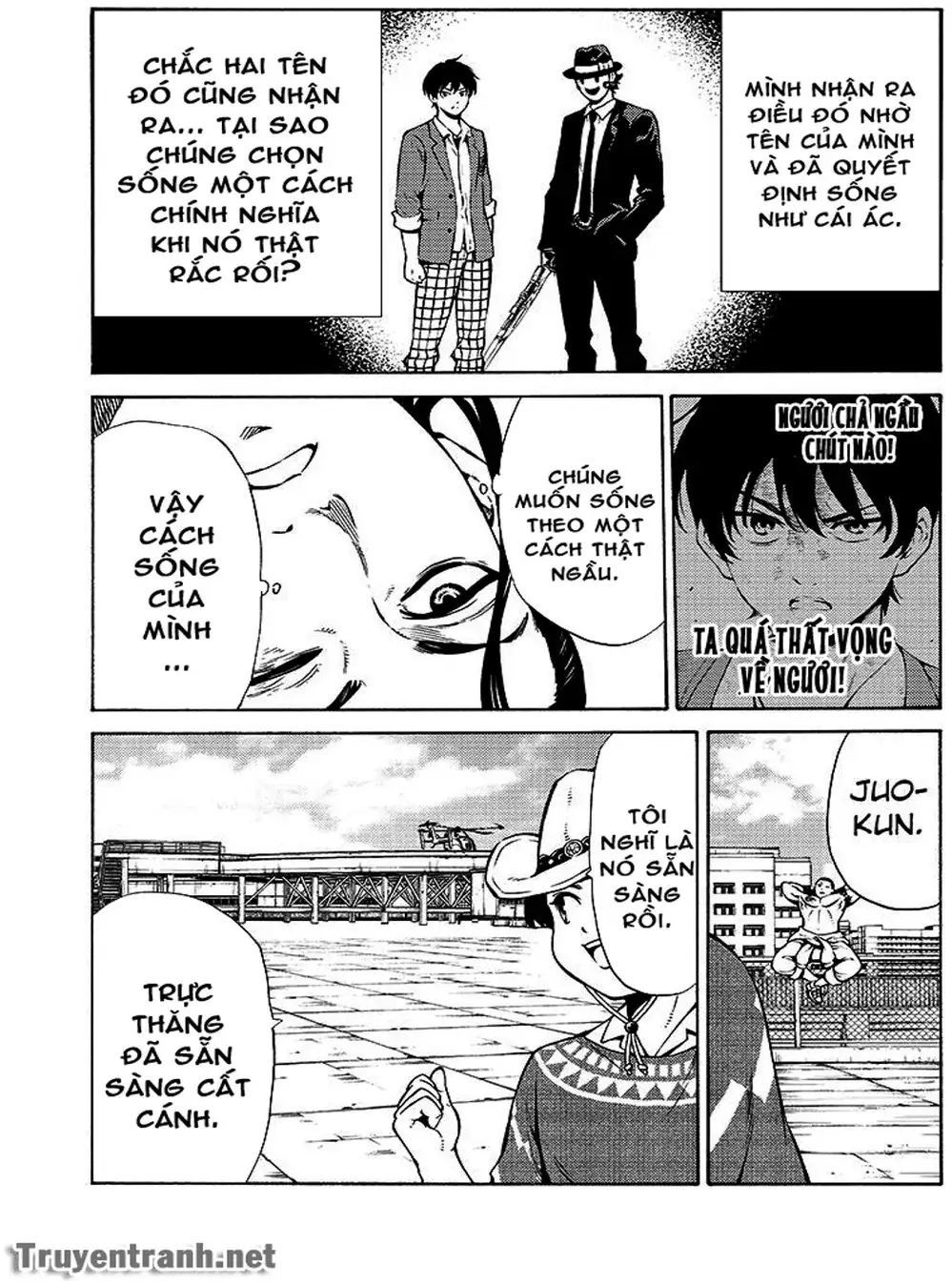 Truyện Tranh Đối Đầu Với Trọng Lực - Tenkuu Shinpan trang 4