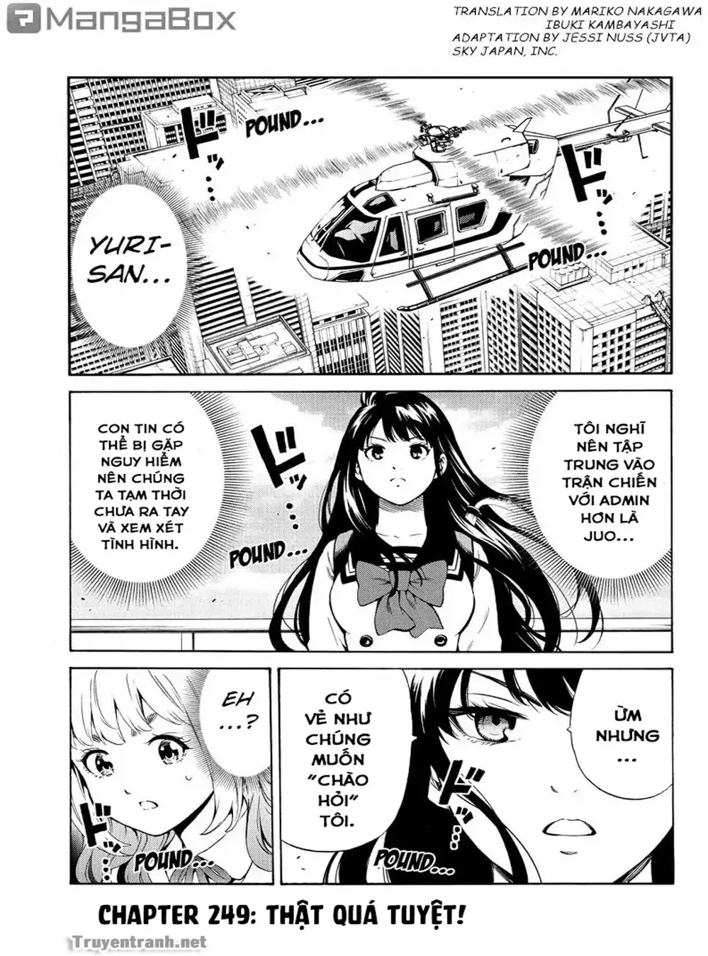 Truyện Tranh Đối Đầu Với Trọng Lực - Tenkuu Shinpan trang 4