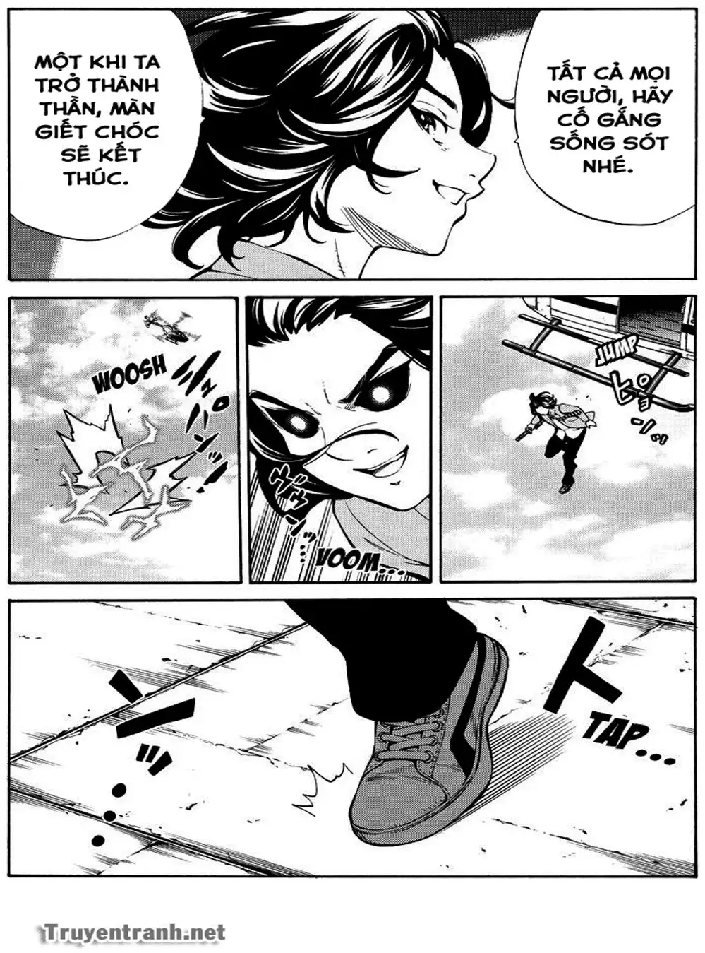 Truyện Tranh Đối Đầu Với Trọng Lực - Tenkuu Shinpan trang 4