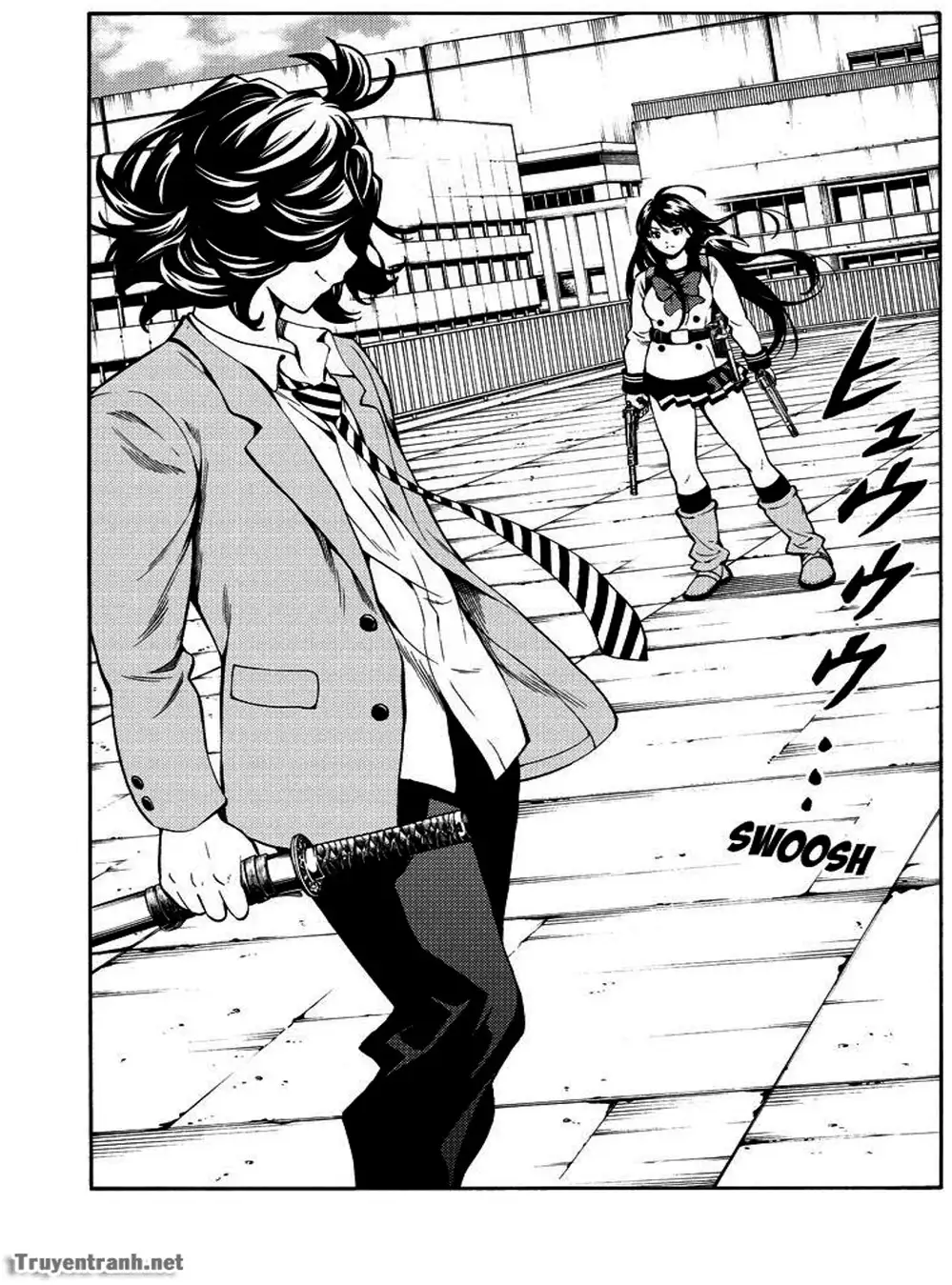 Truyện Tranh Đối Đầu Với Trọng Lực - Tenkuu Shinpan trang 4