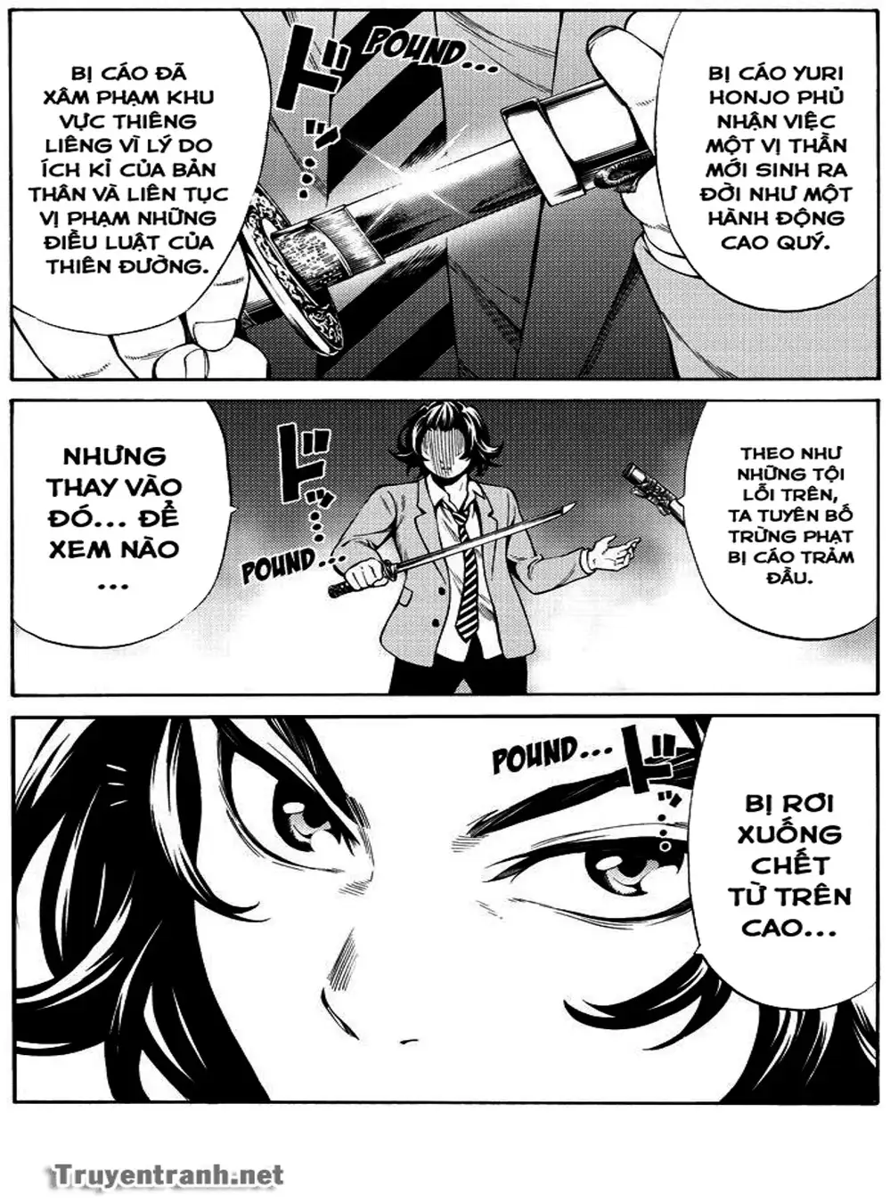 Truyện Tranh Đối Đầu Với Trọng Lực - Tenkuu Shinpan trang 4