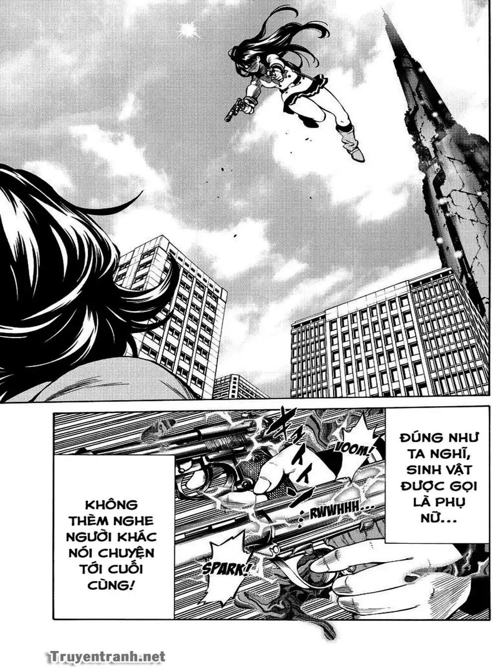 Truyện Tranh Đối Đầu Với Trọng Lực - Tenkuu Shinpan trang 4