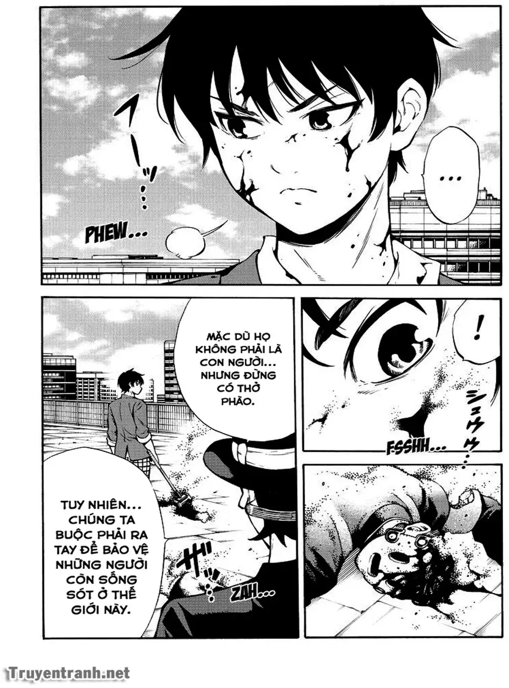 Truyện Tranh Đối Đầu Với Trọng Lực - Tenkuu Shinpan trang 4