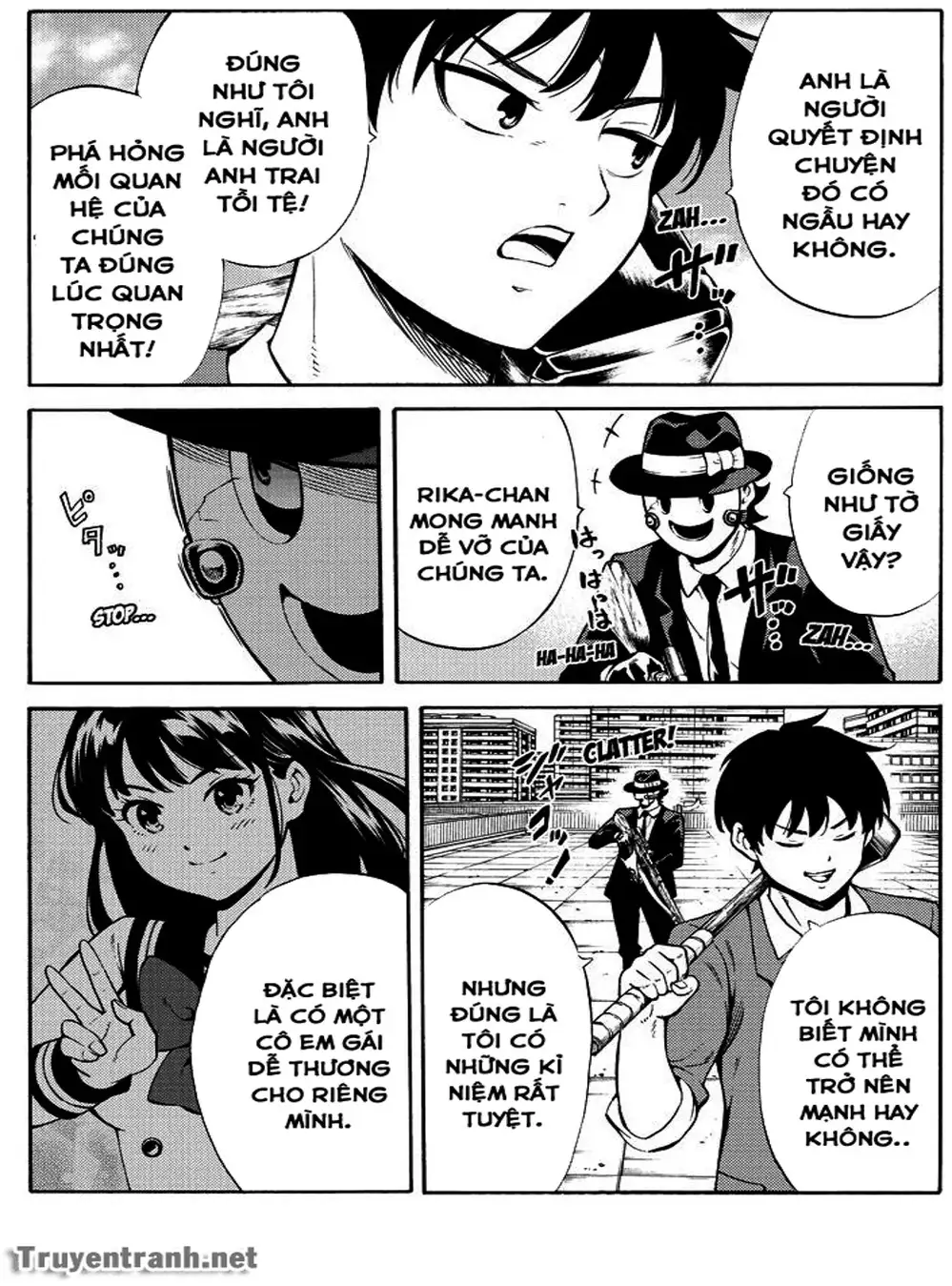 Truyện Tranh Đối Đầu Với Trọng Lực - Tenkuu Shinpan trang 4