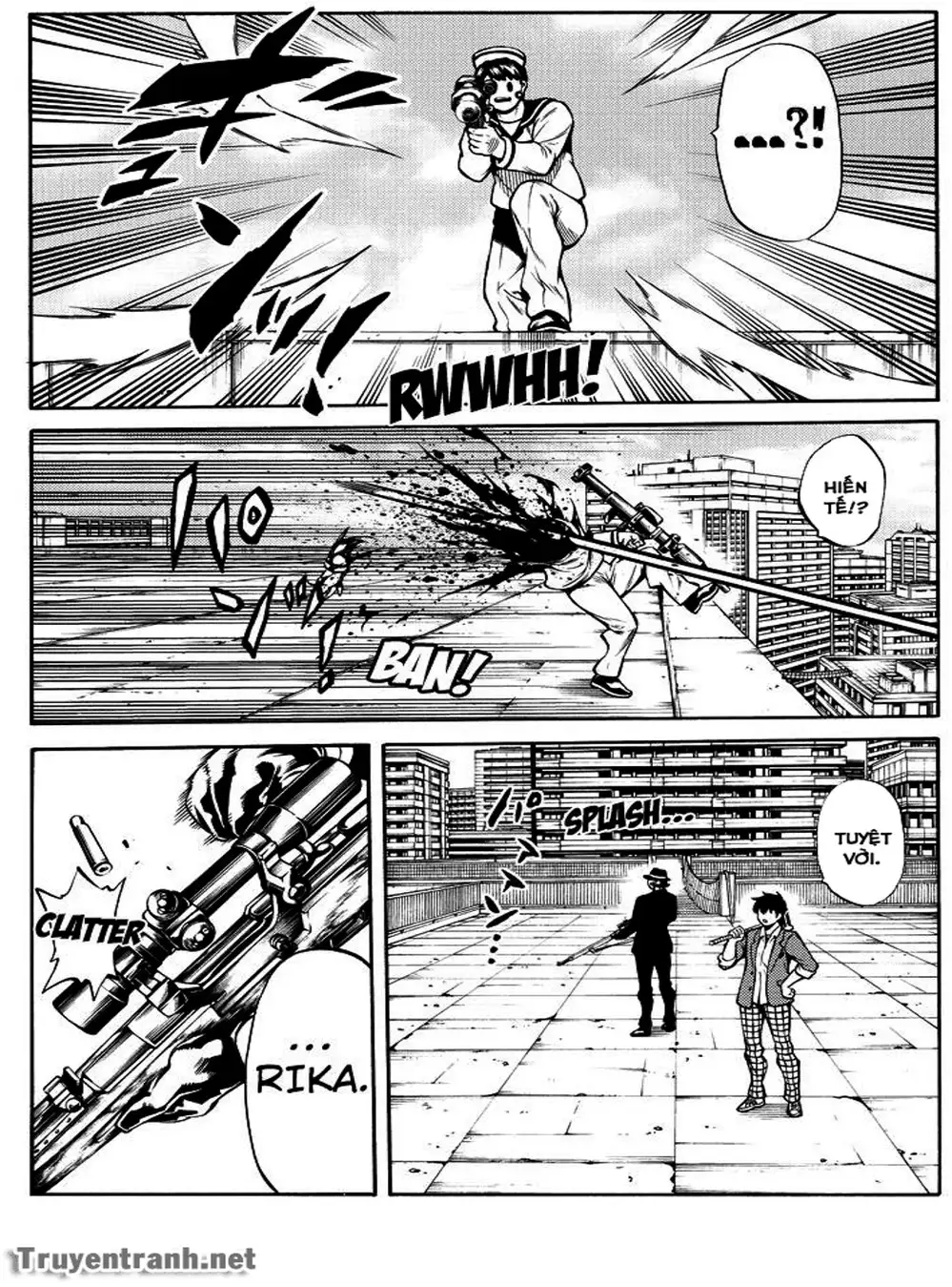 Truyện Tranh Đối Đầu Với Trọng Lực - Tenkuu Shinpan trang 4