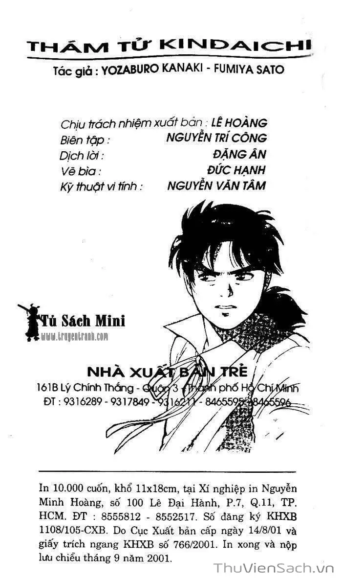 Truyện Tranh Thám Tử Kindaichi trang 4