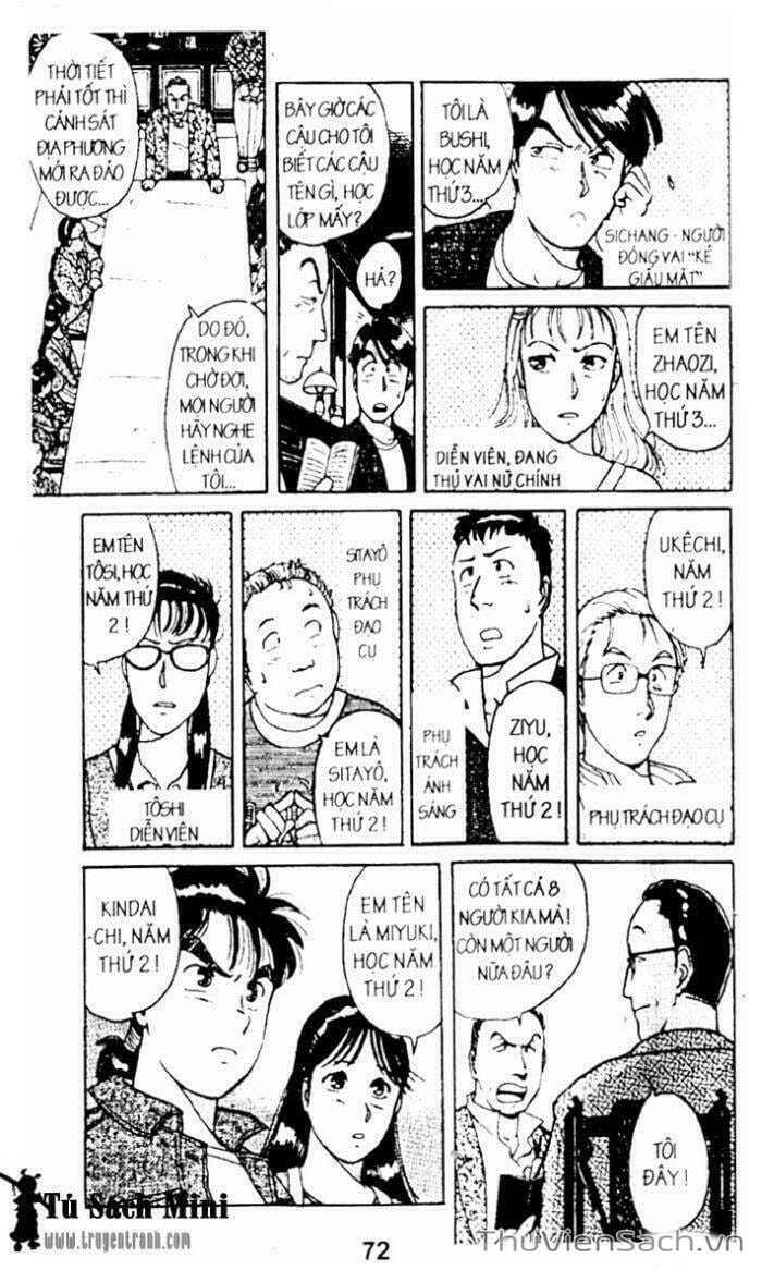 Truyện Tranh Thám Tử Kindaichi trang 4