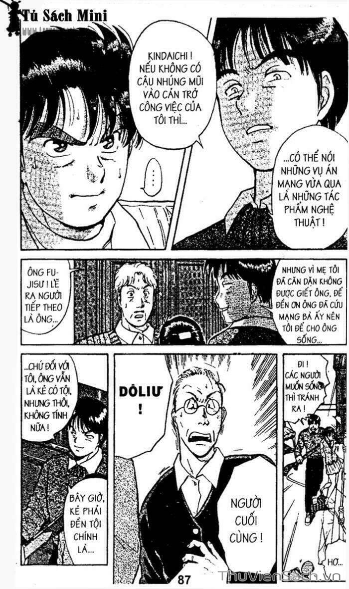 Truyện Tranh Thám Tử Kindaichi trang 4
