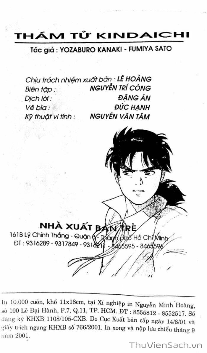Truyện Tranh Thám Tử Kindaichi trang 4