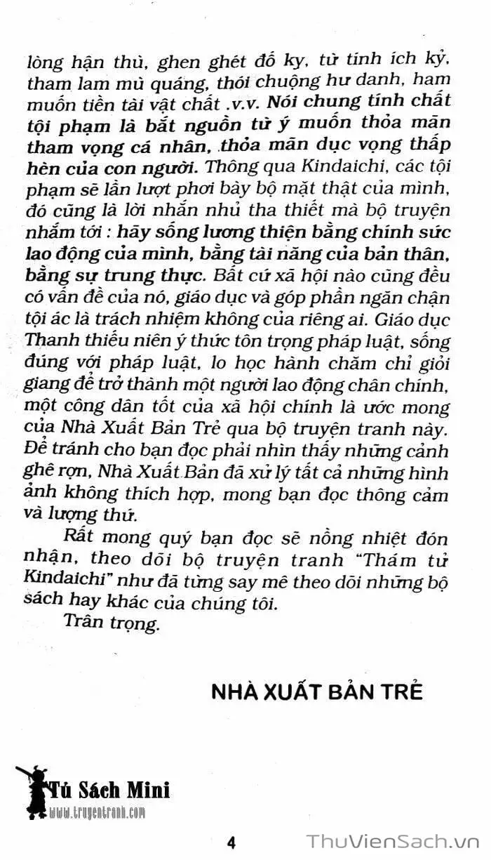 Truyện Tranh Thám Tử Kindaichi trang 4